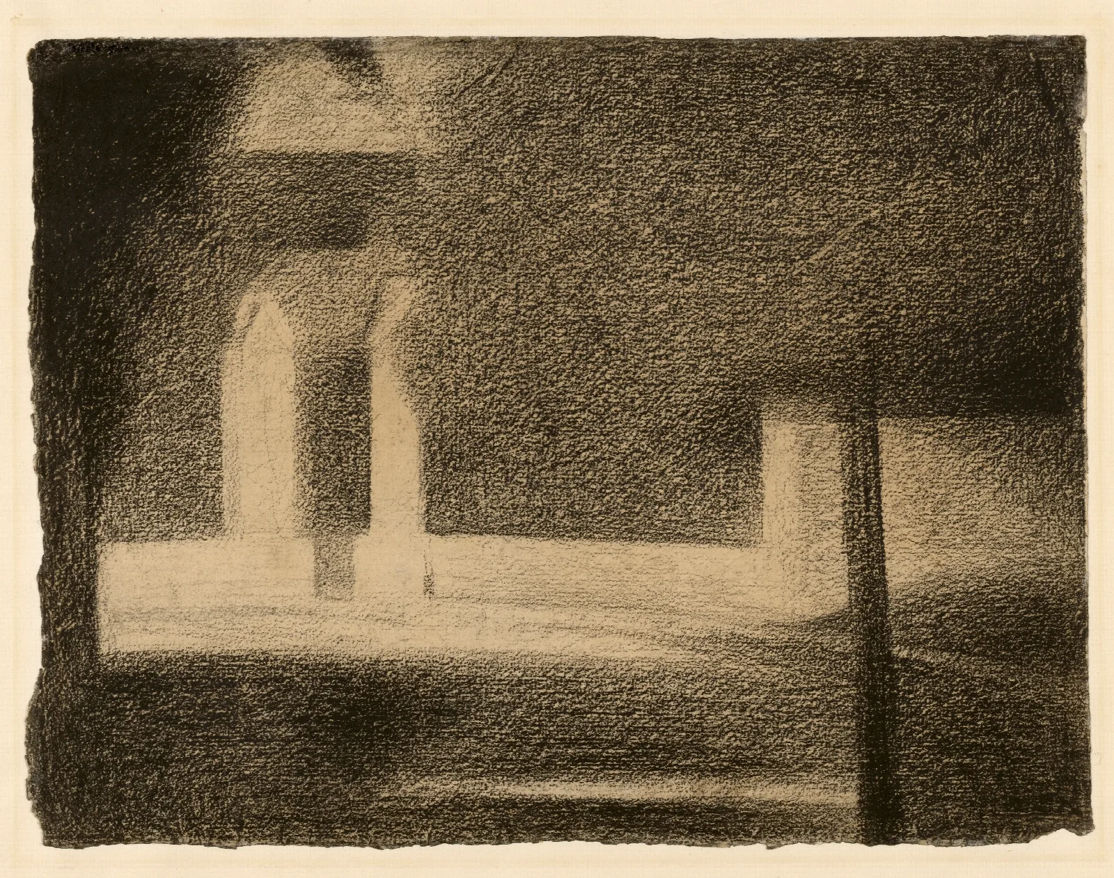The Gateway Wall Art by Georges Seurat - Canvas Print