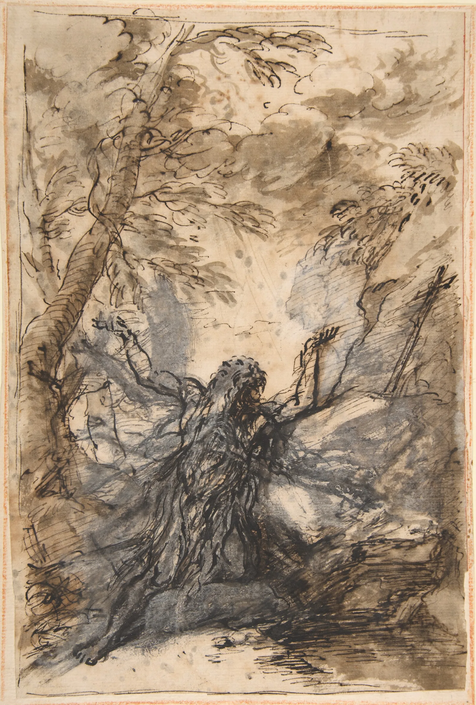 St Paul Hermit Wall Art by Salvator Rosa - Canvas Print
