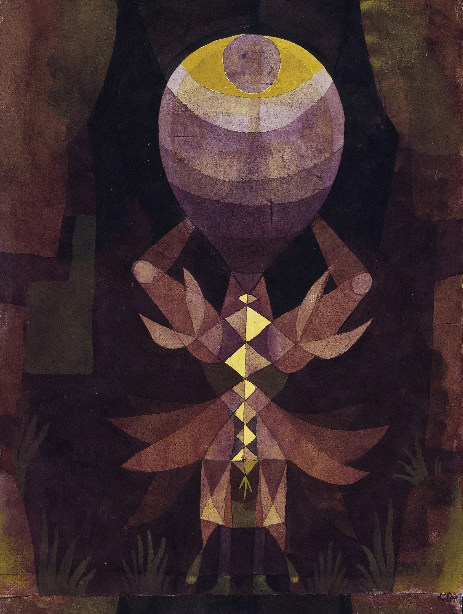 Waldbeere Wall Art by Paul Klee - Canvas Print