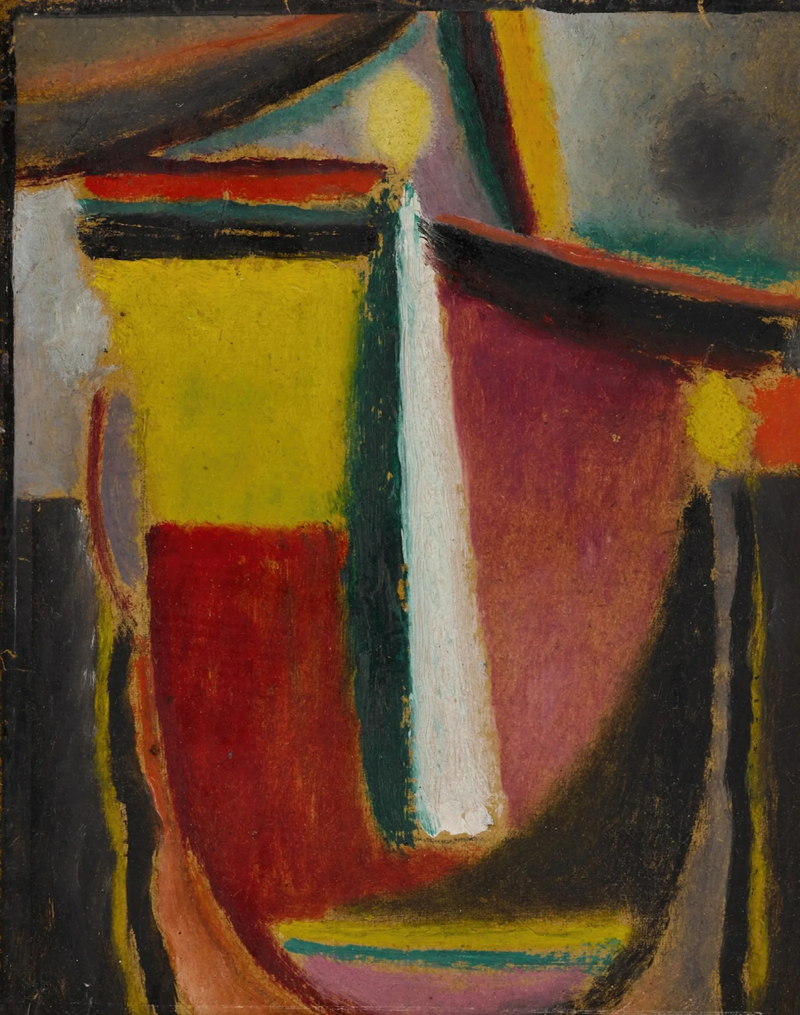 Abstrakter Kopf Abstract Head Wall Art by Alexej von Jawlensky - Canvas Print