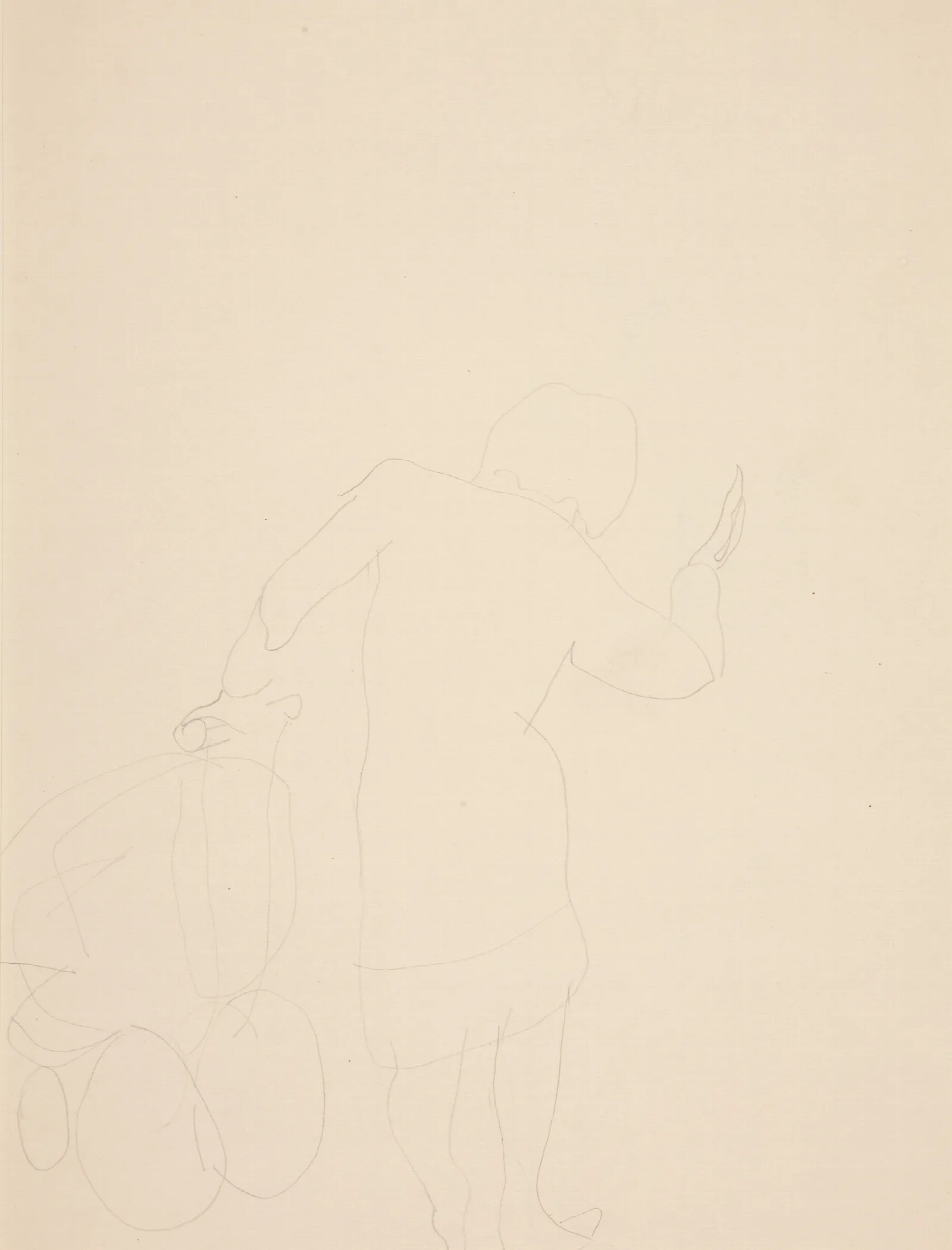 Woman Pushing Carriage Wall Art by Charles Demuth - Canvas Print