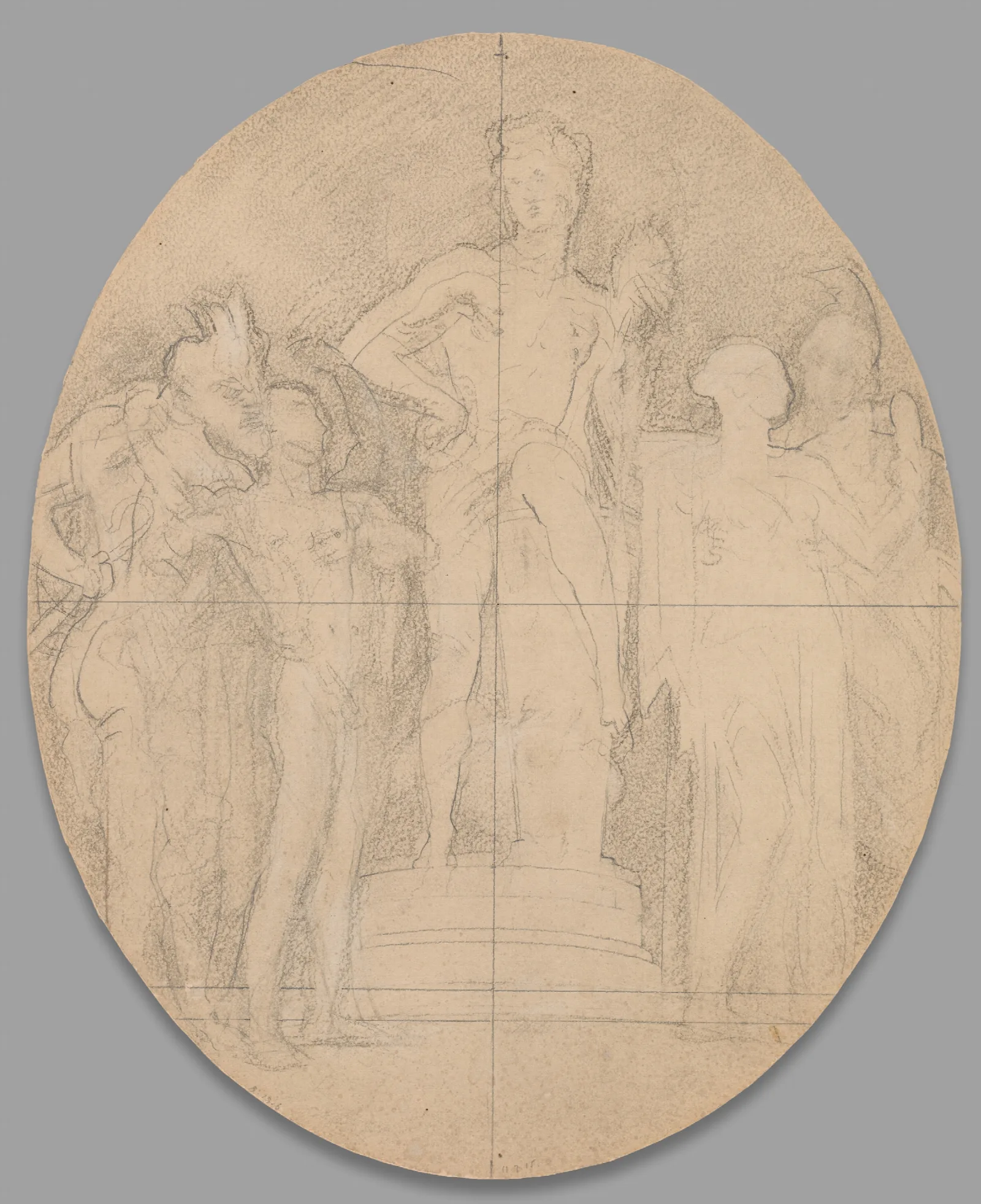 Allegorical Study Wall Art by John Singer Sargent - Canvas Print