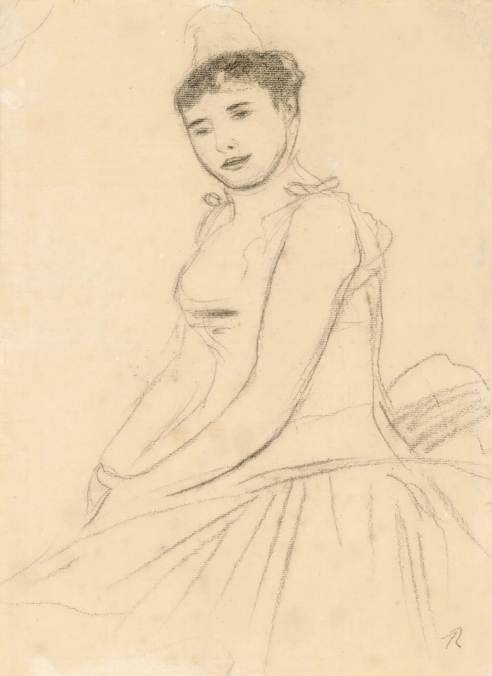Rosita Mauri Dans La Korrigane Wall Art by Pierre-Auguste Renoir - Canvas Print