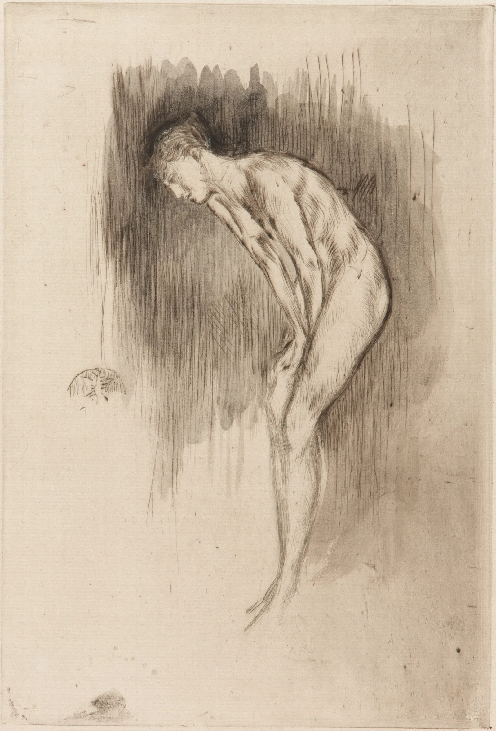 Tillie A Model Wall Art by James Abbott McNeill Whistler - Canvas Print