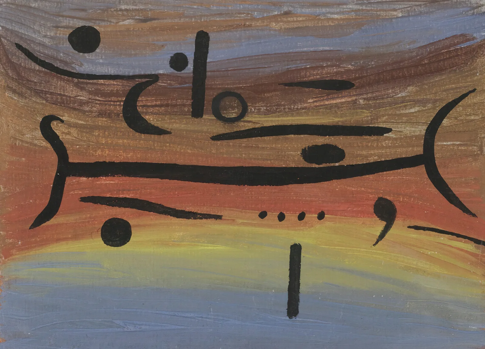 Instruments Wall Art by Paul Klee - Canvas Print