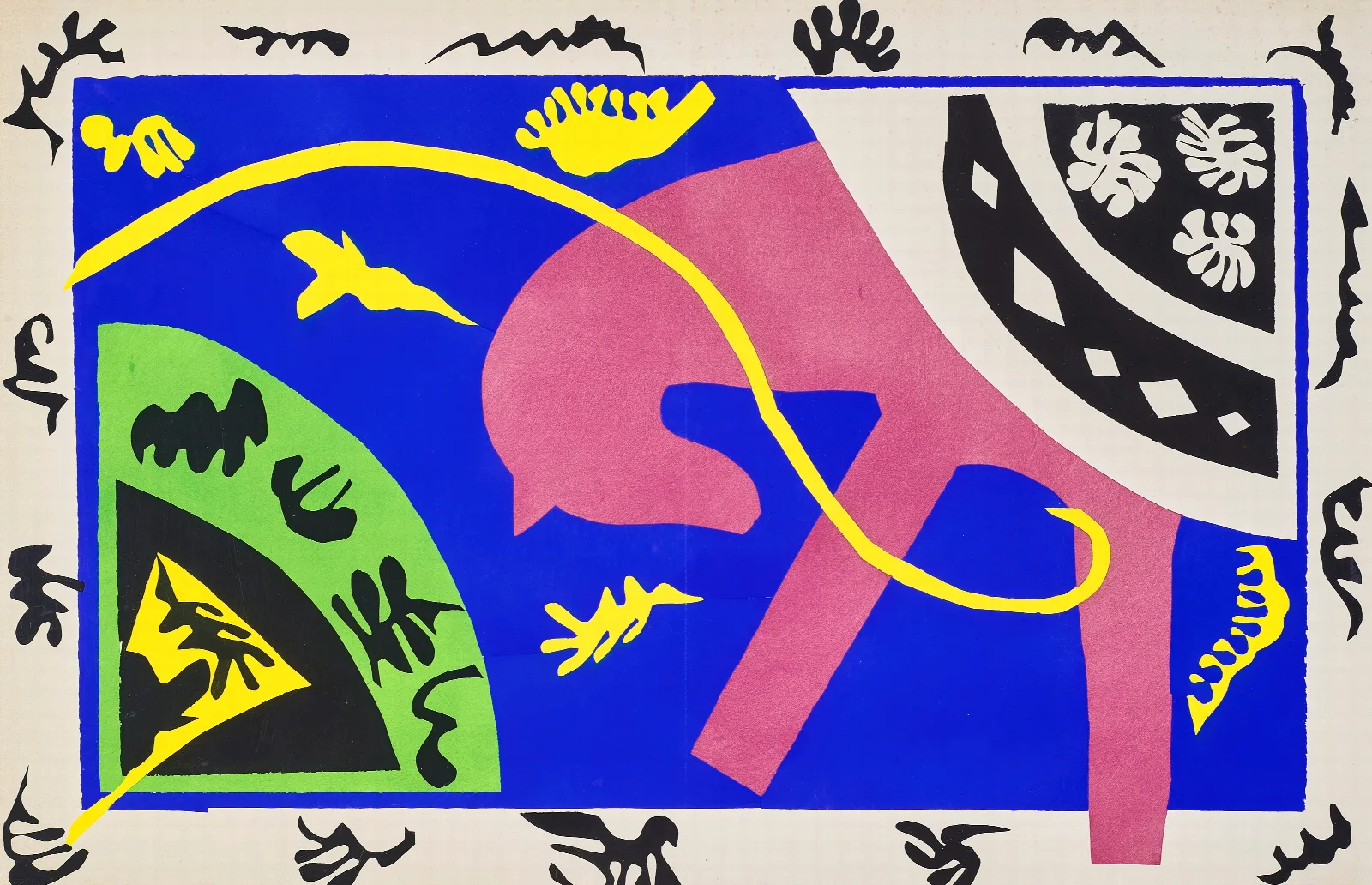 The Horse The Rider And The Clown Wall Art by Henri Matisse - Canvas Print