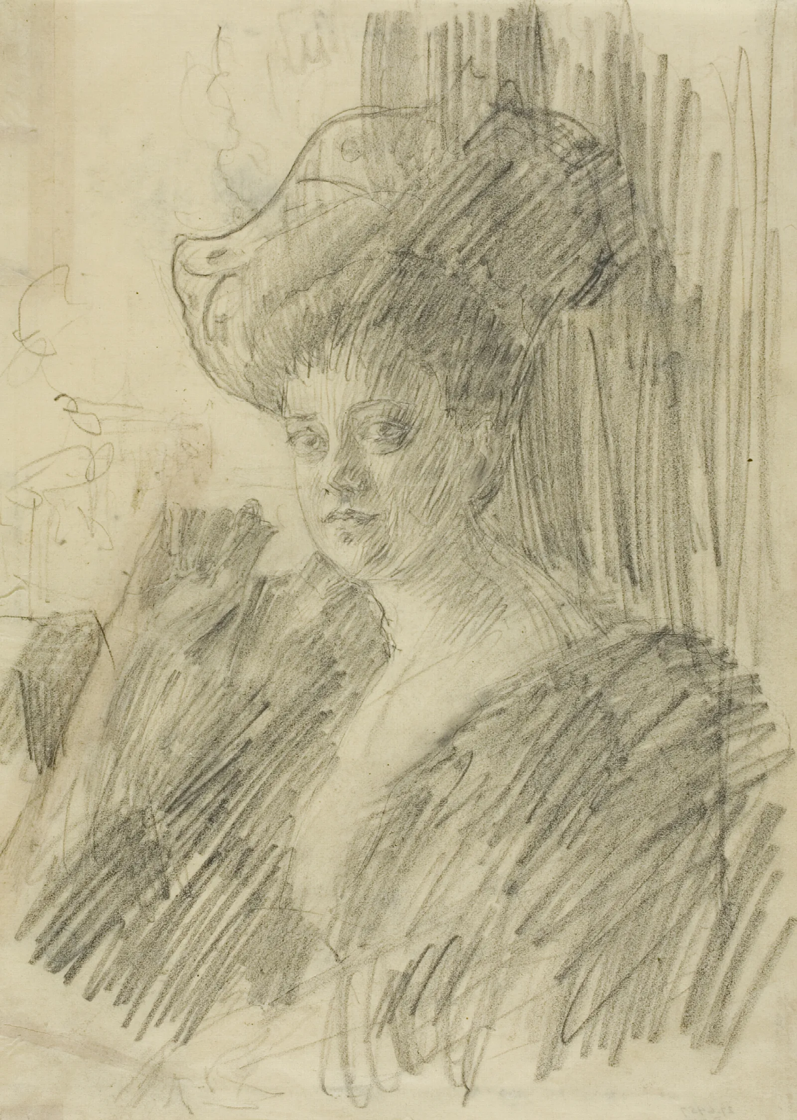 Betty Nansen Wall Art by Anders Zorn - Canvas Print