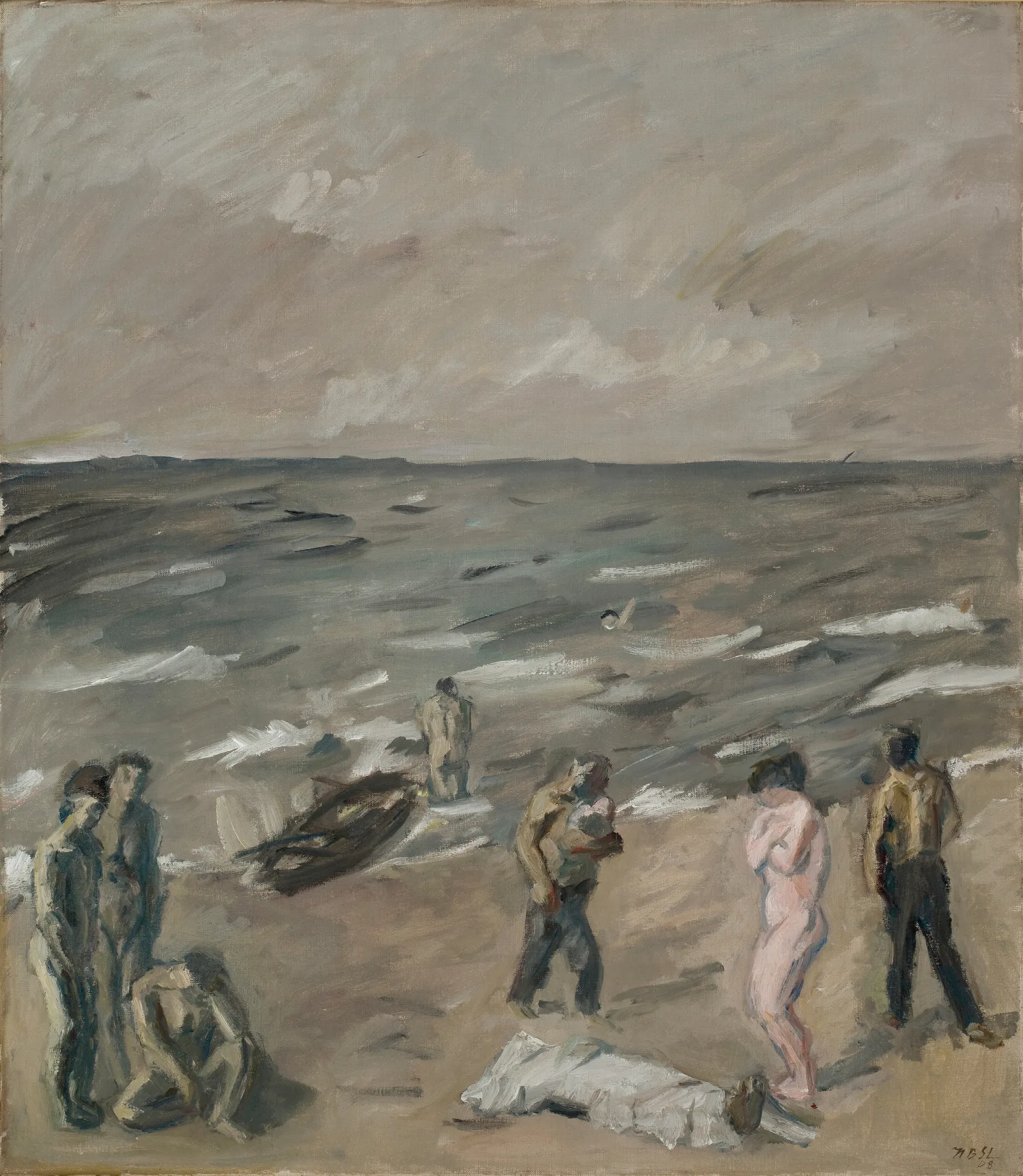 Shipwreck 17 Wall Art by Max Beckmann - Canvas Print