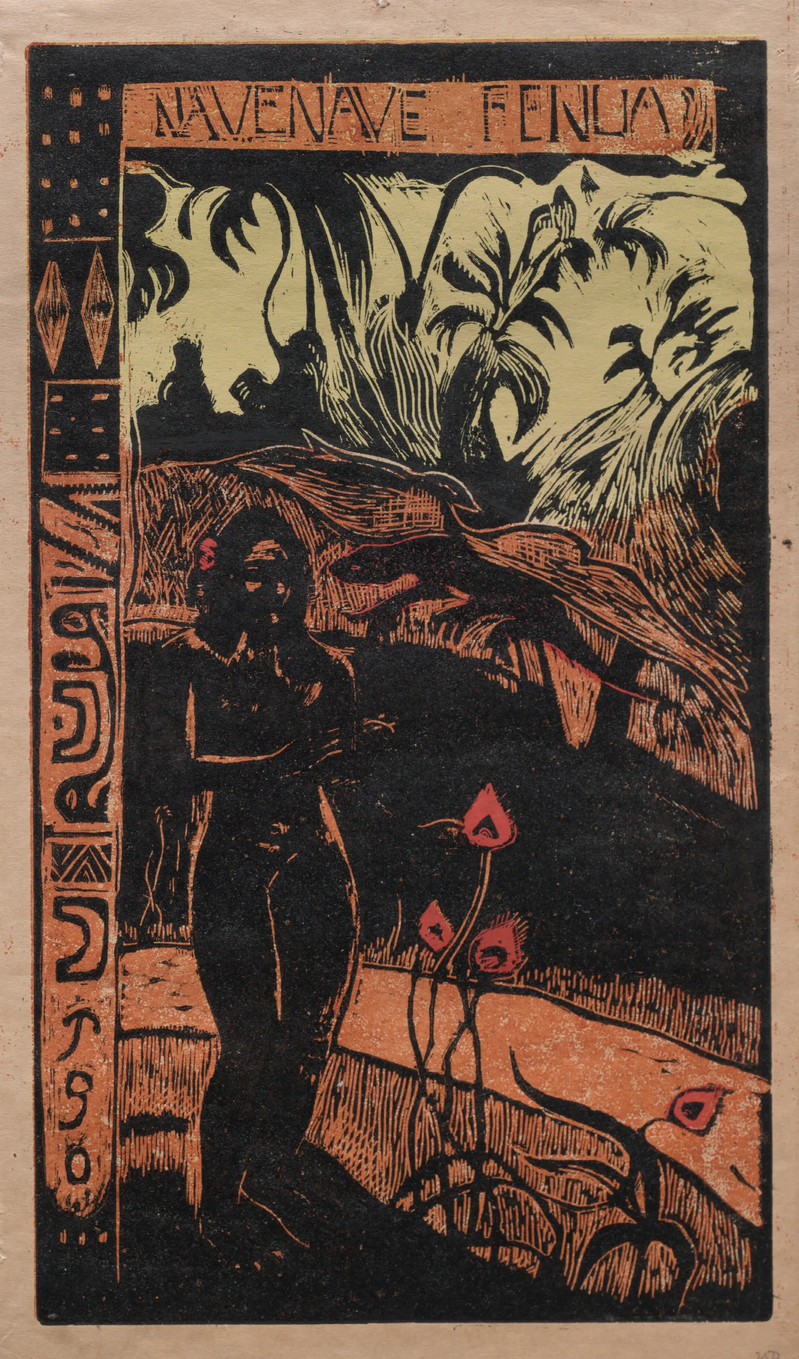 Nave Nave Fenua Fragrant Isle Wall Art by Paul Gauguin - Canvas Print