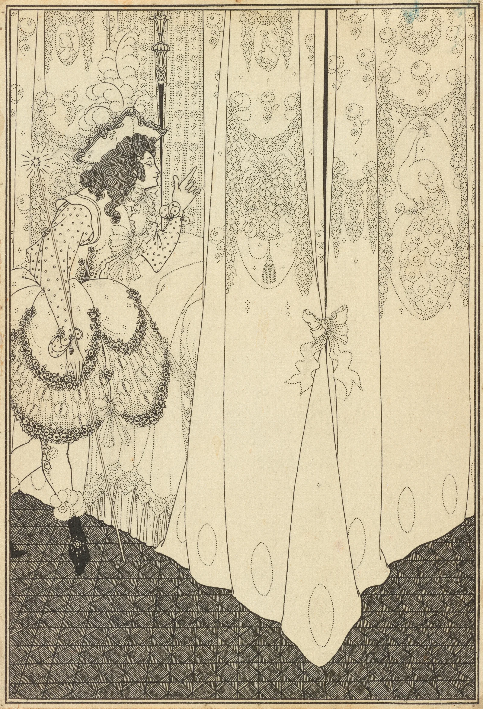 The Dream 3 Wall Art by Aubrey Vincent Beardsley - Canvas Print