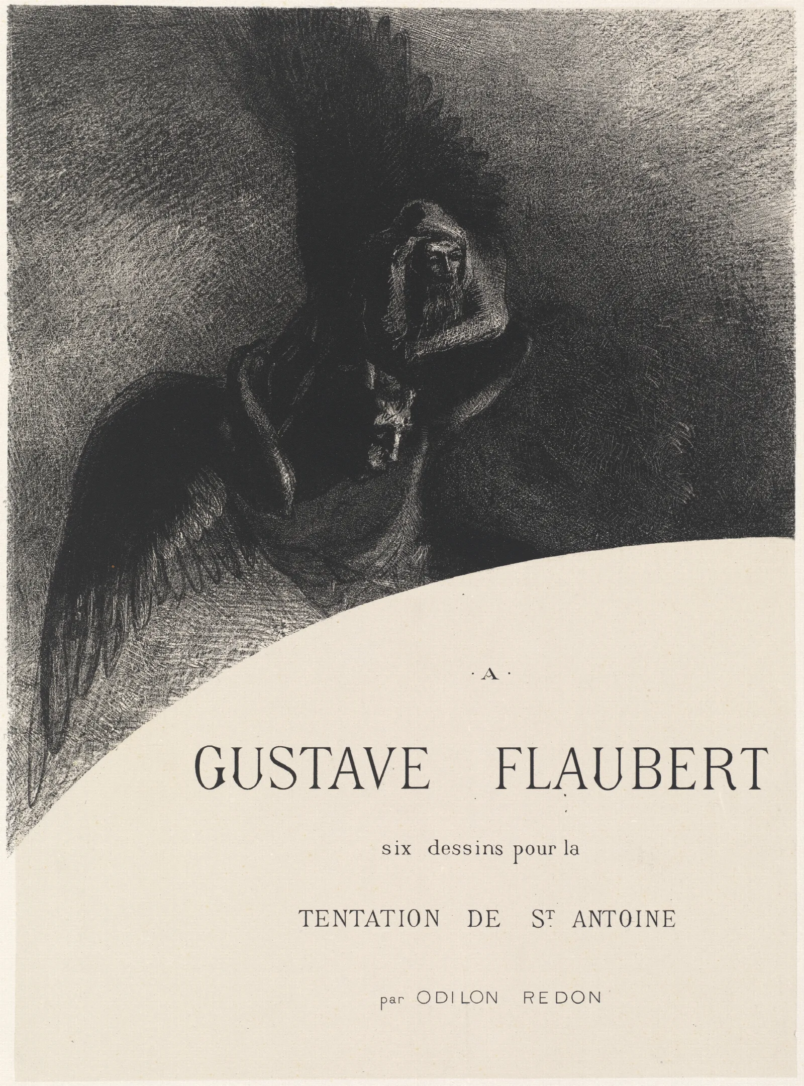 Frontispiece Wall Art by Odilon Redon - Canvas Print