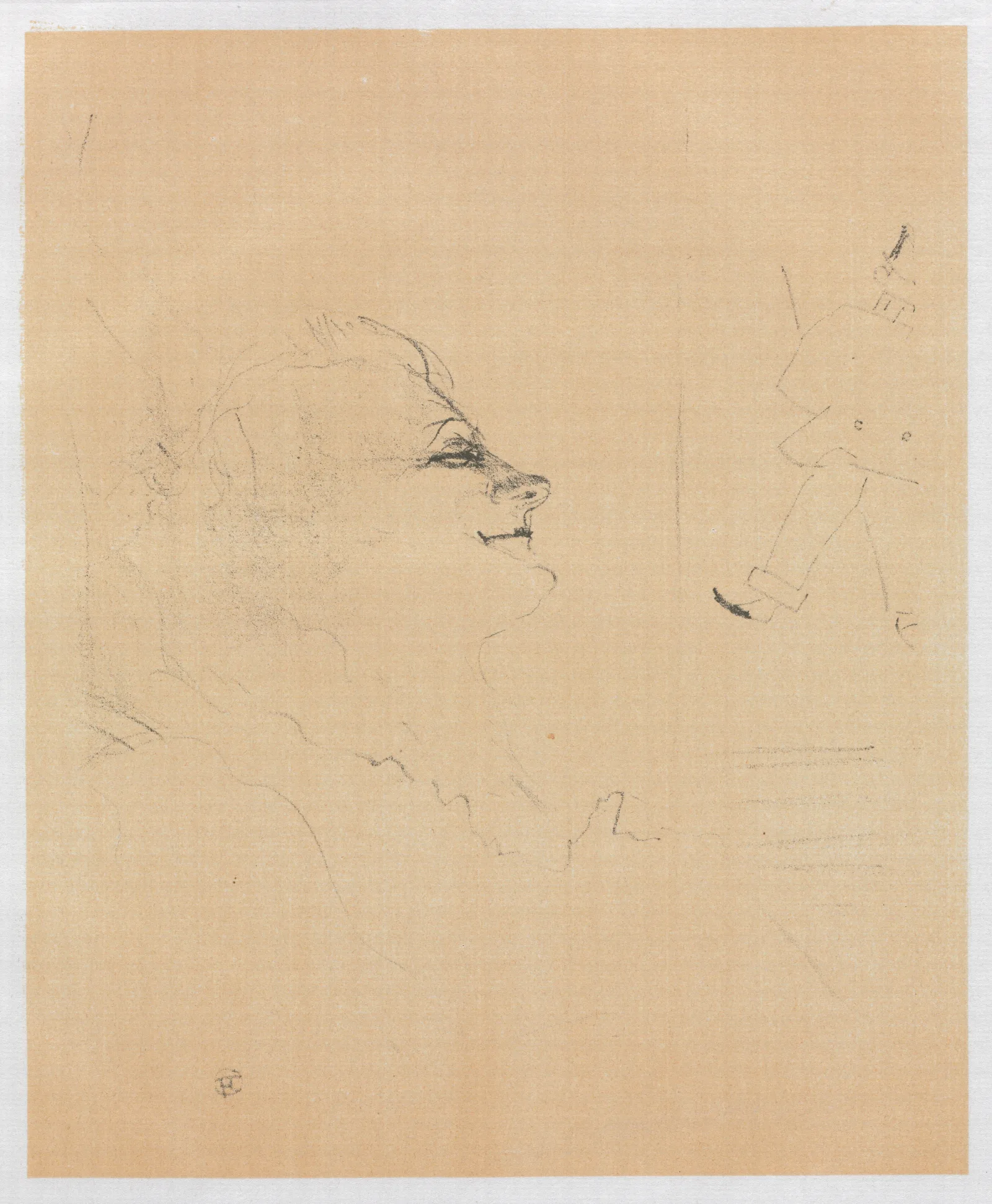 Pessima Wall Art by Henri de Toulouse-Lautrec - Canvas Print