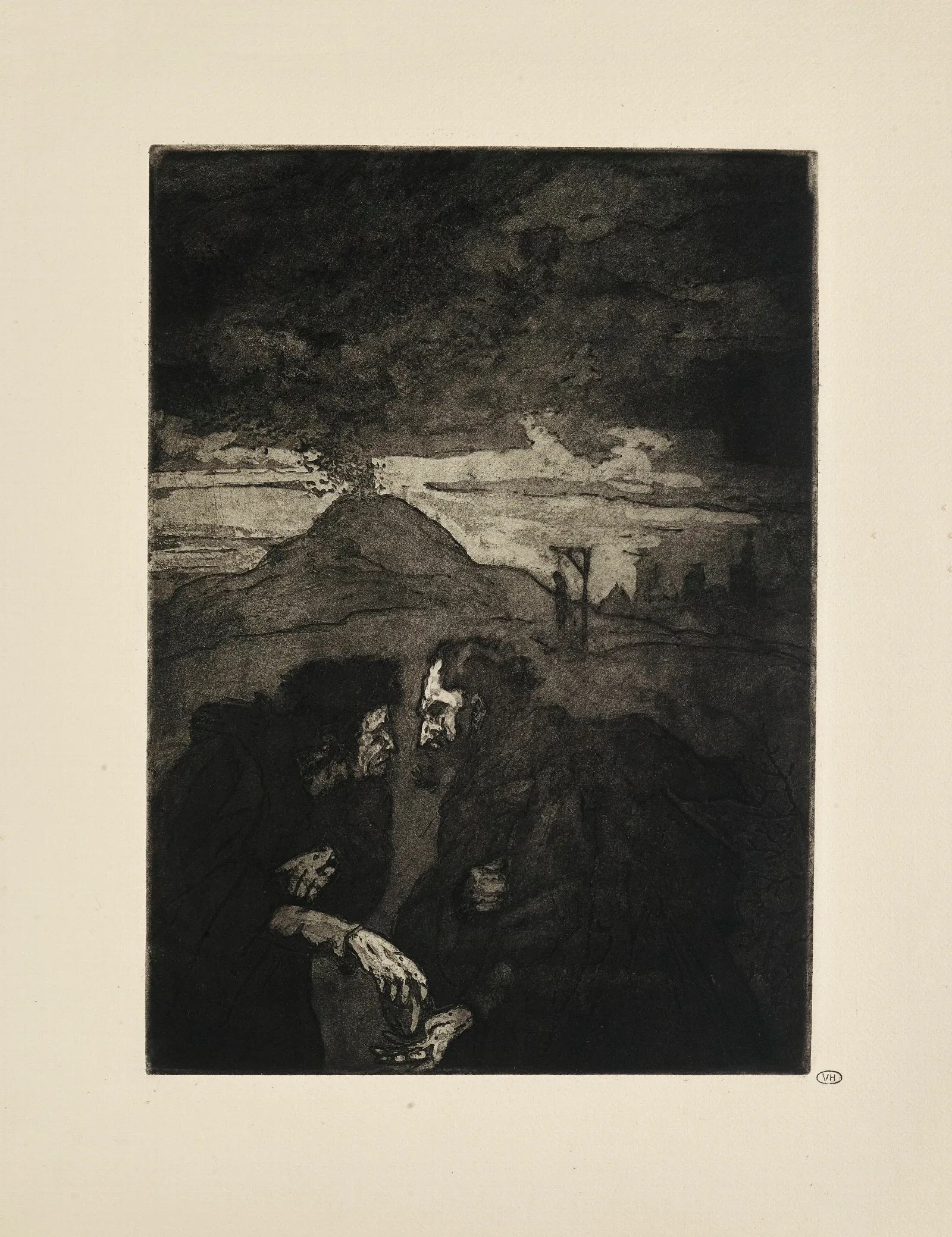 N 30 Voici Largent Wall Art by Emile Bernard - Canvas Print
