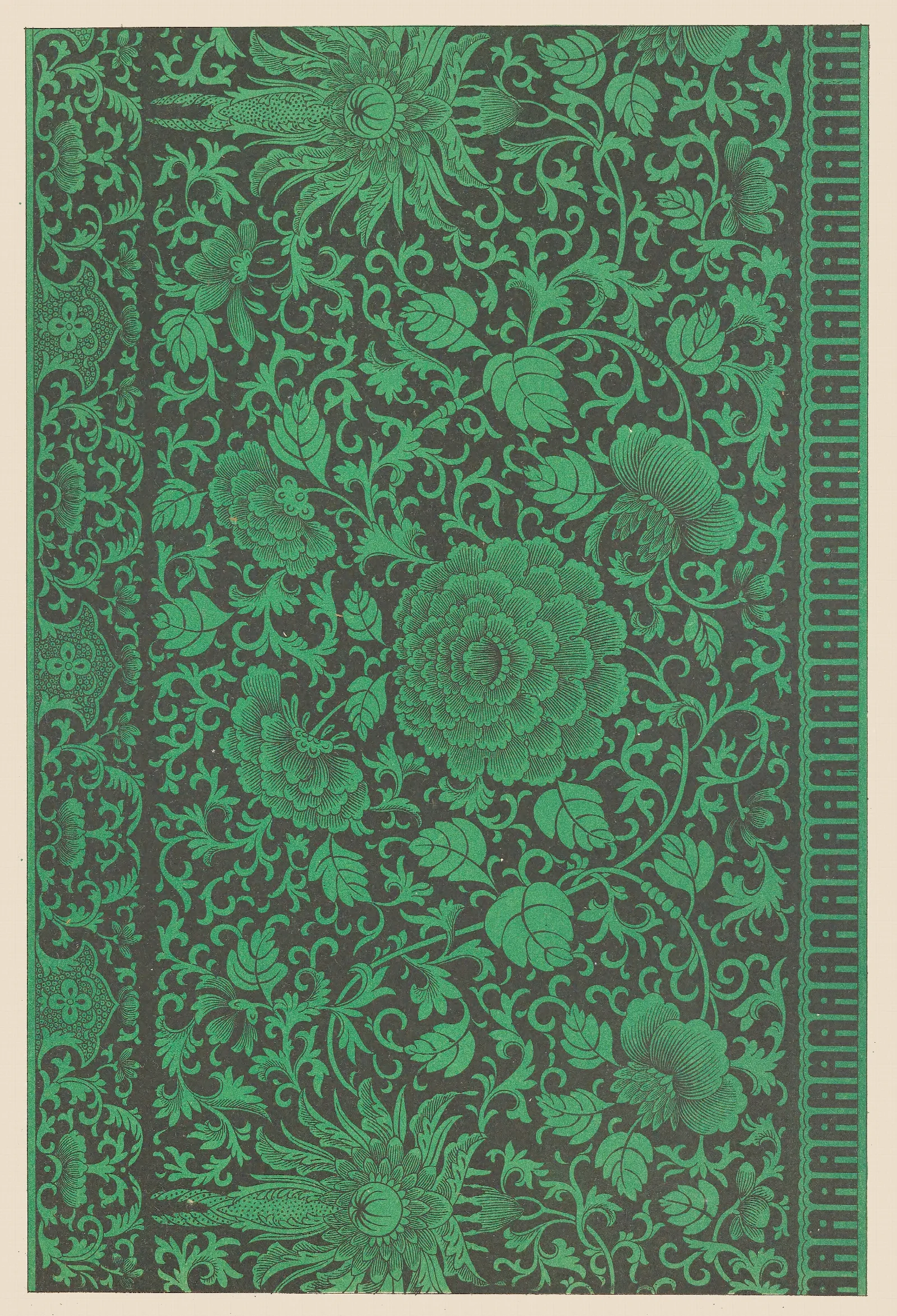 Examples Of Chinese Ornament Pl 79 Wall Art by Owen Jones - Canvas Print