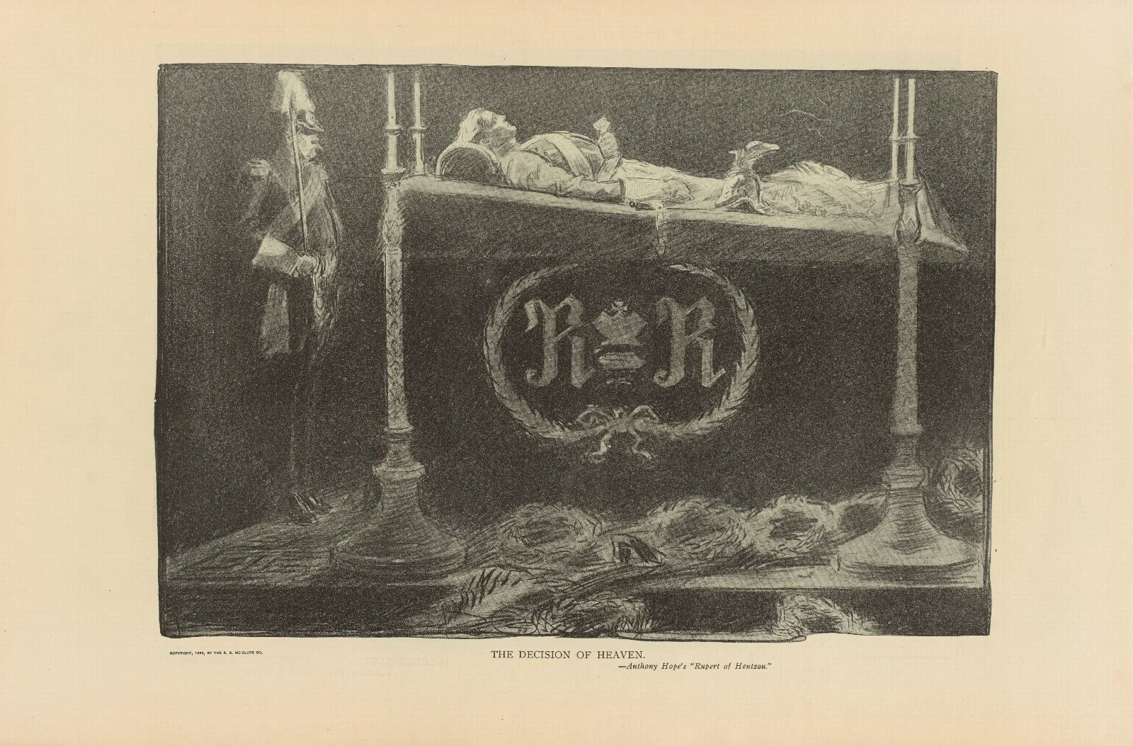 The Decision Of Heaven Wall Art by Charles Dana Gibson - Canvas Print