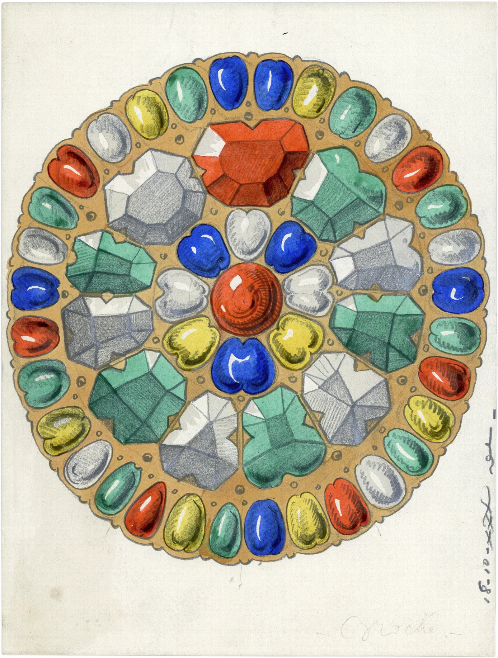 Edelstenen Wall Art by Alfred Ost - Canvas Print