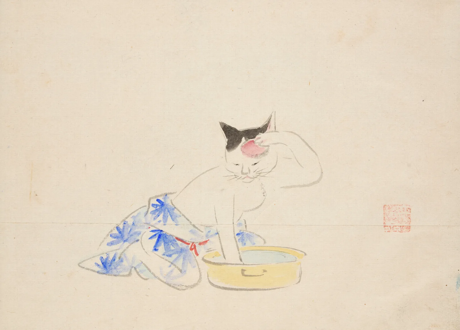 Album Of Ichiryusai Hiroshiges Sketches Pl 17 Wall Art by Utagawa Hiroshige - Canvas Print