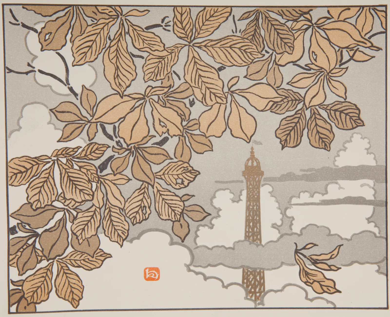 Frontiscpice Wall Art by Henri Rivière - Canvas Print