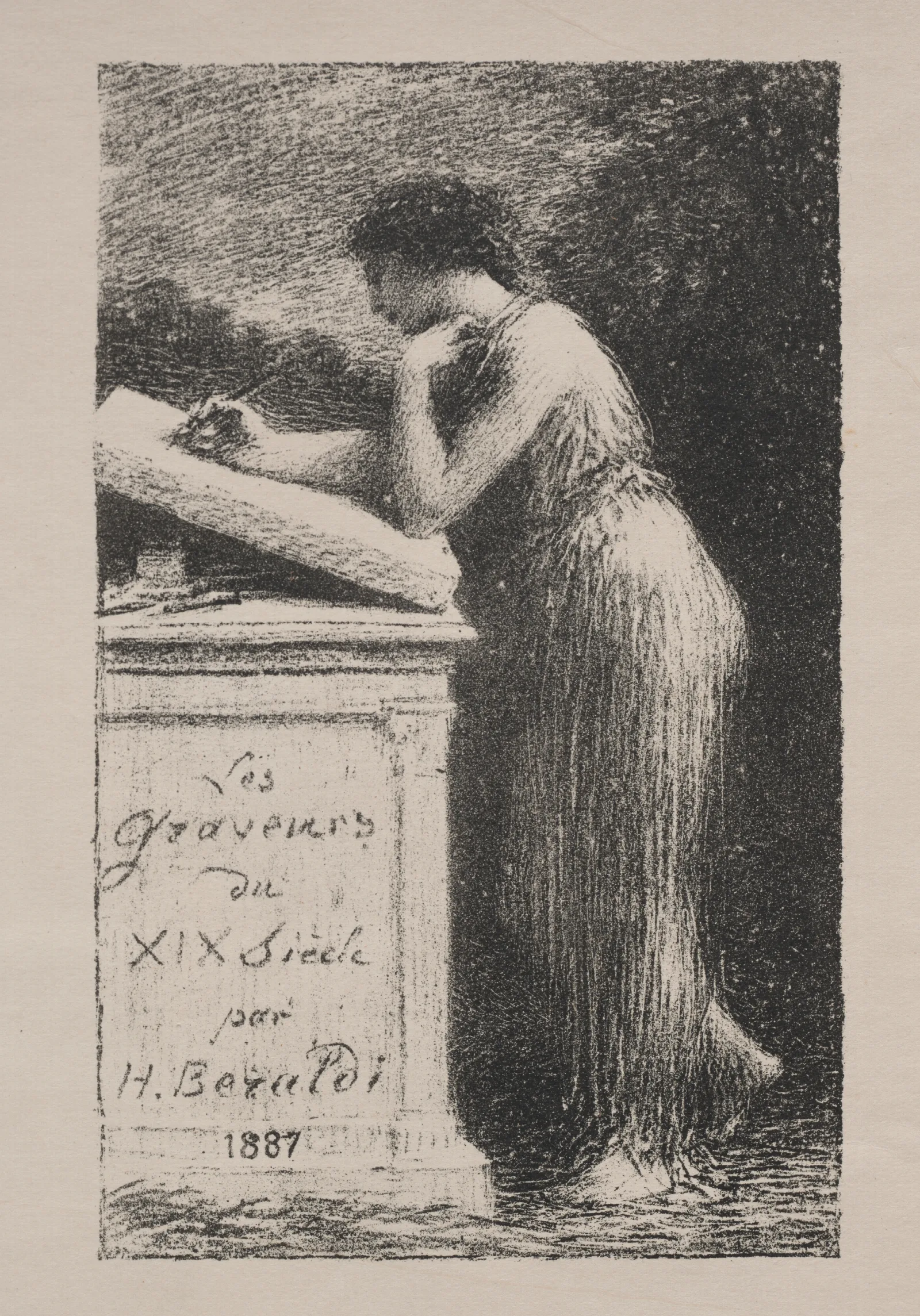 The Lithograph Wall Art by Henri Fantin-Latour - Canvas Print