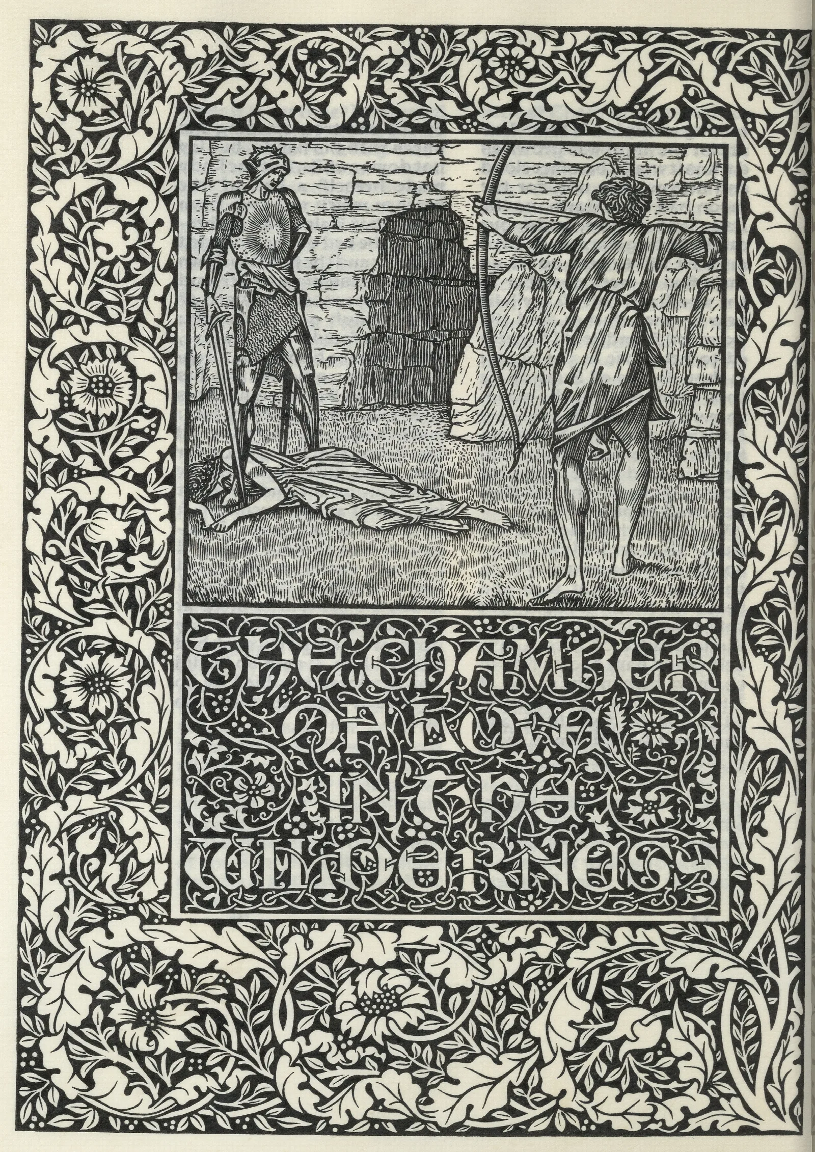 The Well At The Worlds End The Chamber Of Love In The Wilderness Wall Art by Sir Edward Coley Burne-Jones - Canvas Print
