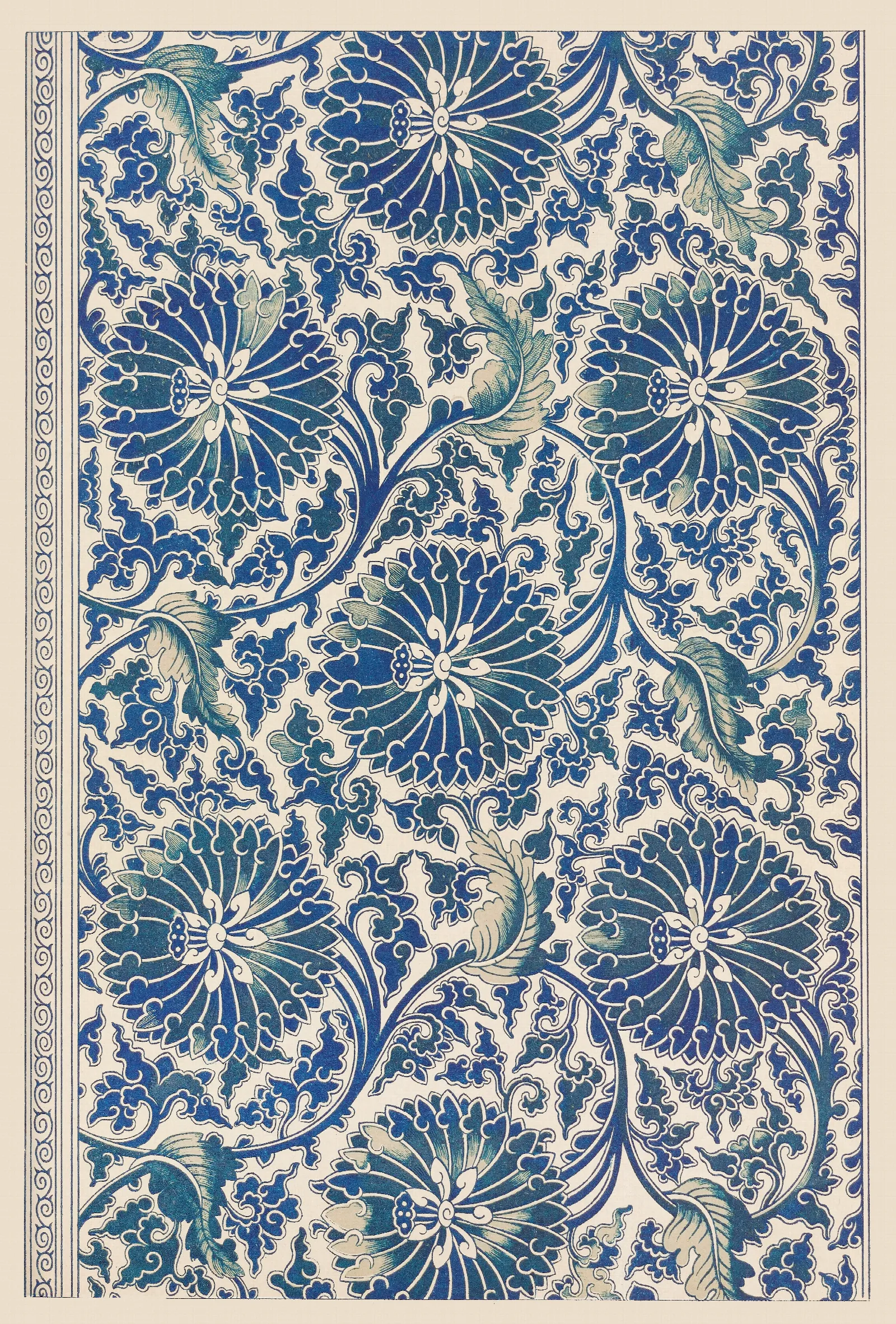 Examples Of Chinese Ornament Pl 19 Wall Art by Owen Jones - Canvas Print