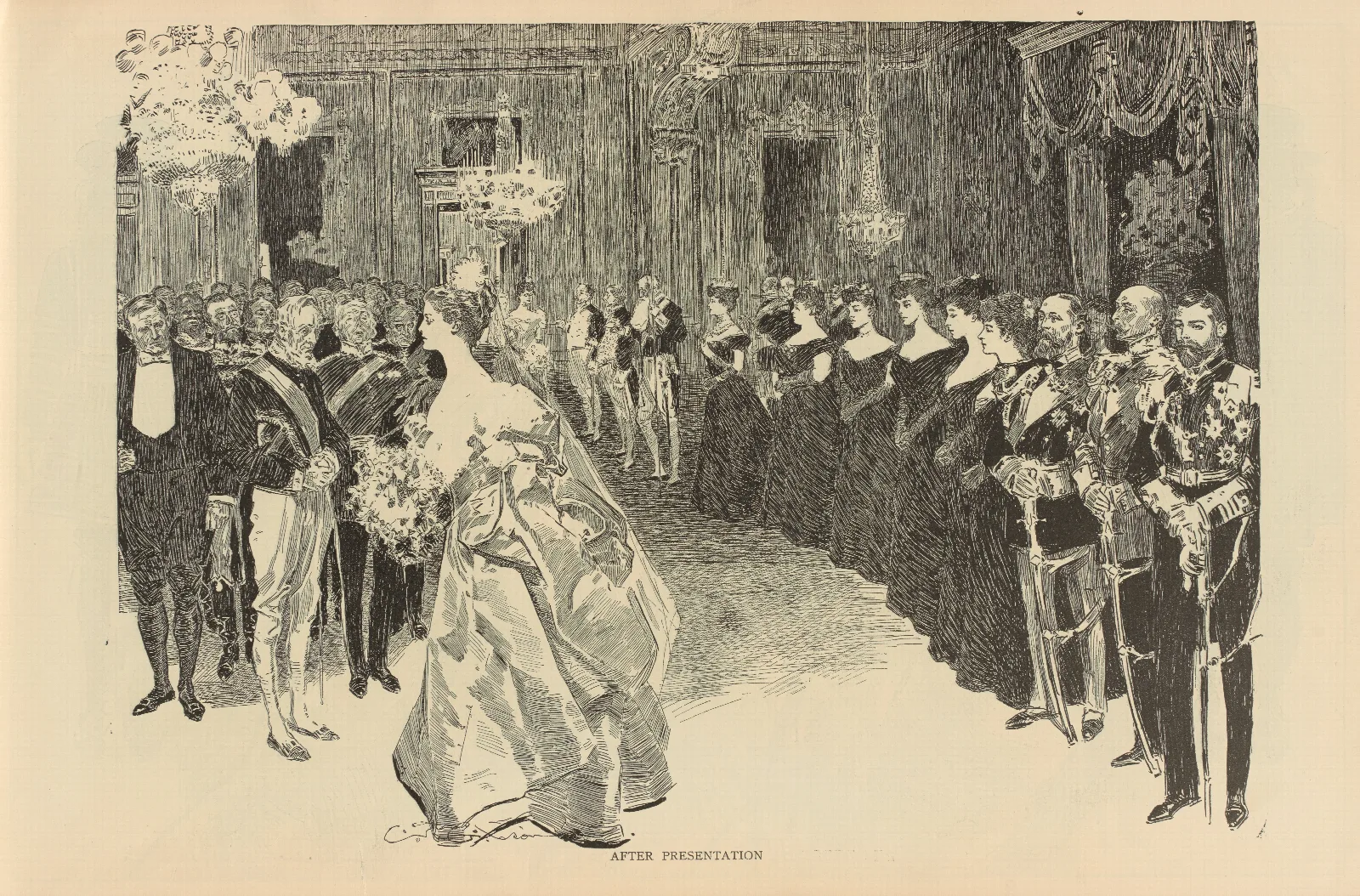After Presentation 2 Wall Art by Charles Dana Gibson - Canvas Print
