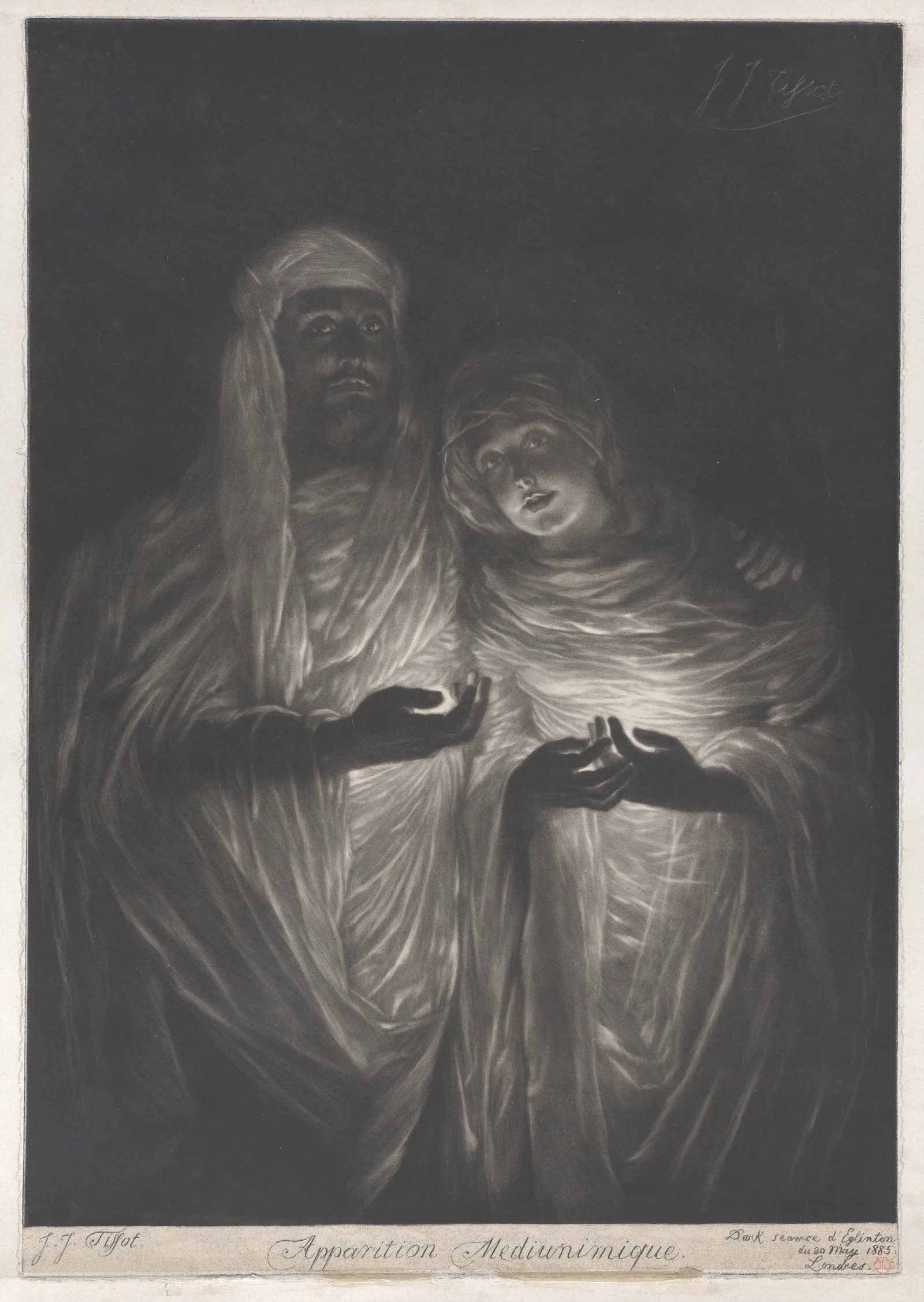 The Apparition 3 Wall Art by James Tissot - Canvas Print