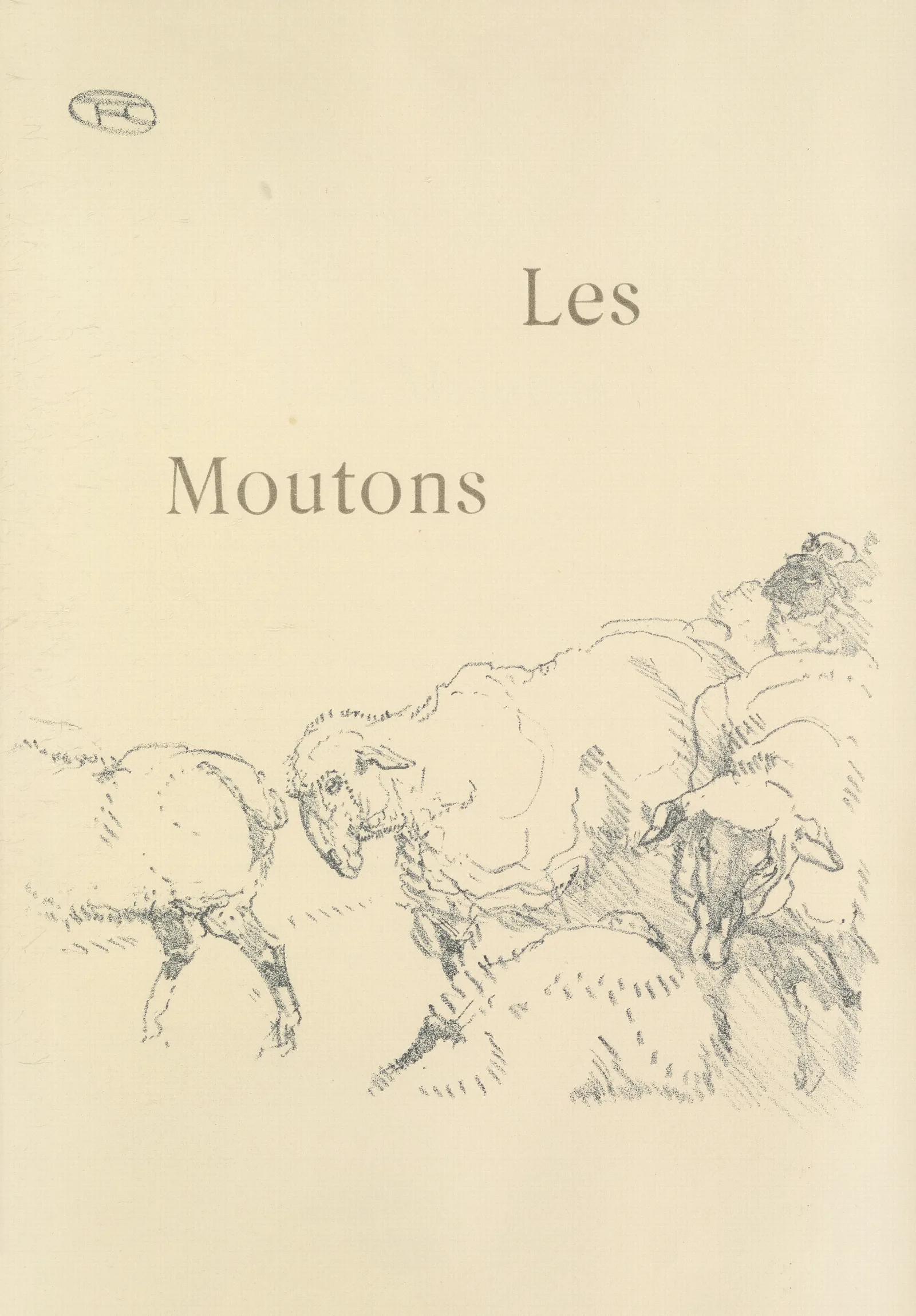 Les Moutons Wall Art by Henri de Toulouse-Lautrec - Canvas Print