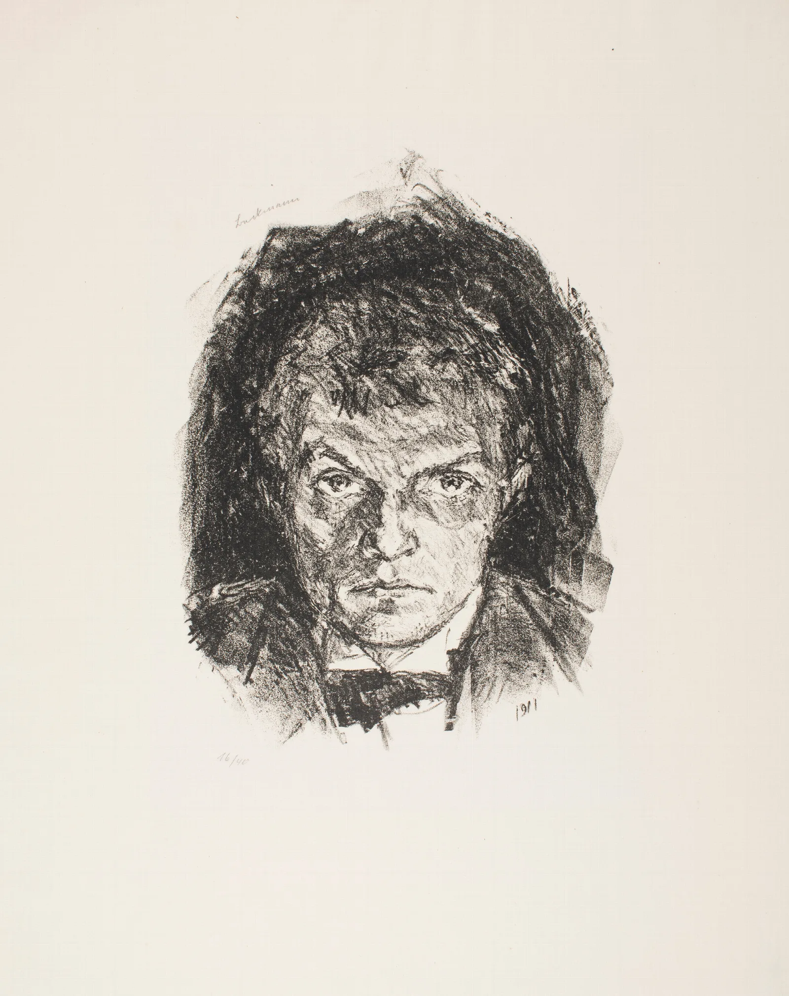 Self Portrait 782 Wall Art by Max Beckmann - Canvas Print