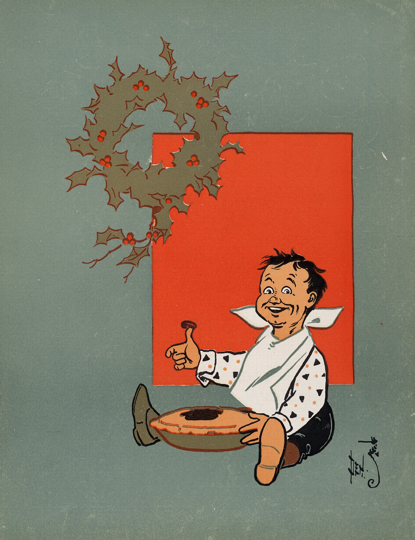 Denslows Mother Goose Pl 10 Wall Art by William Wallace Denslow - Canvas Print