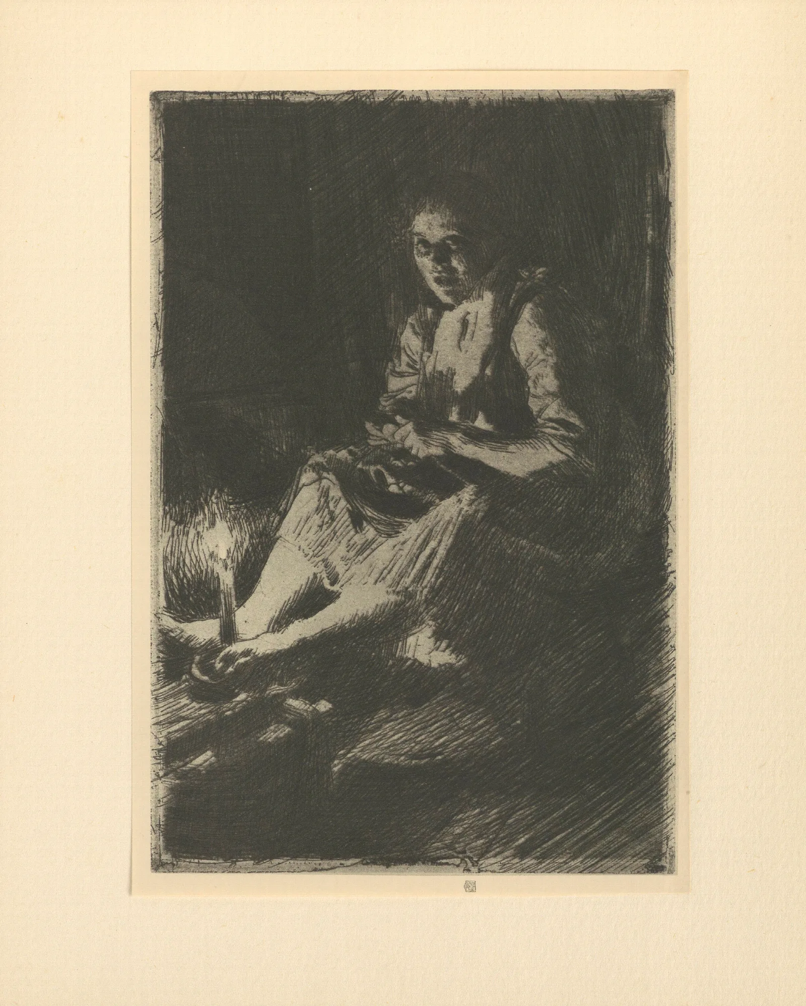 Ida 3 Wall Art by Anders Zorn - Canvas Print