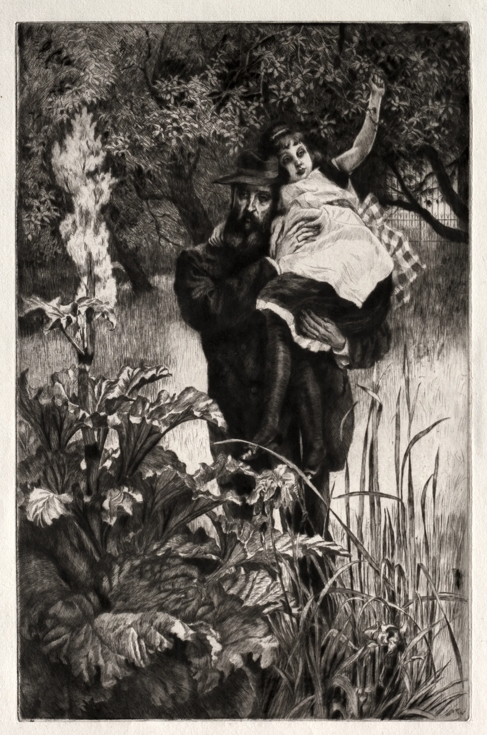 The Widower 5 Wall Art by James Tissot - Canvas Print