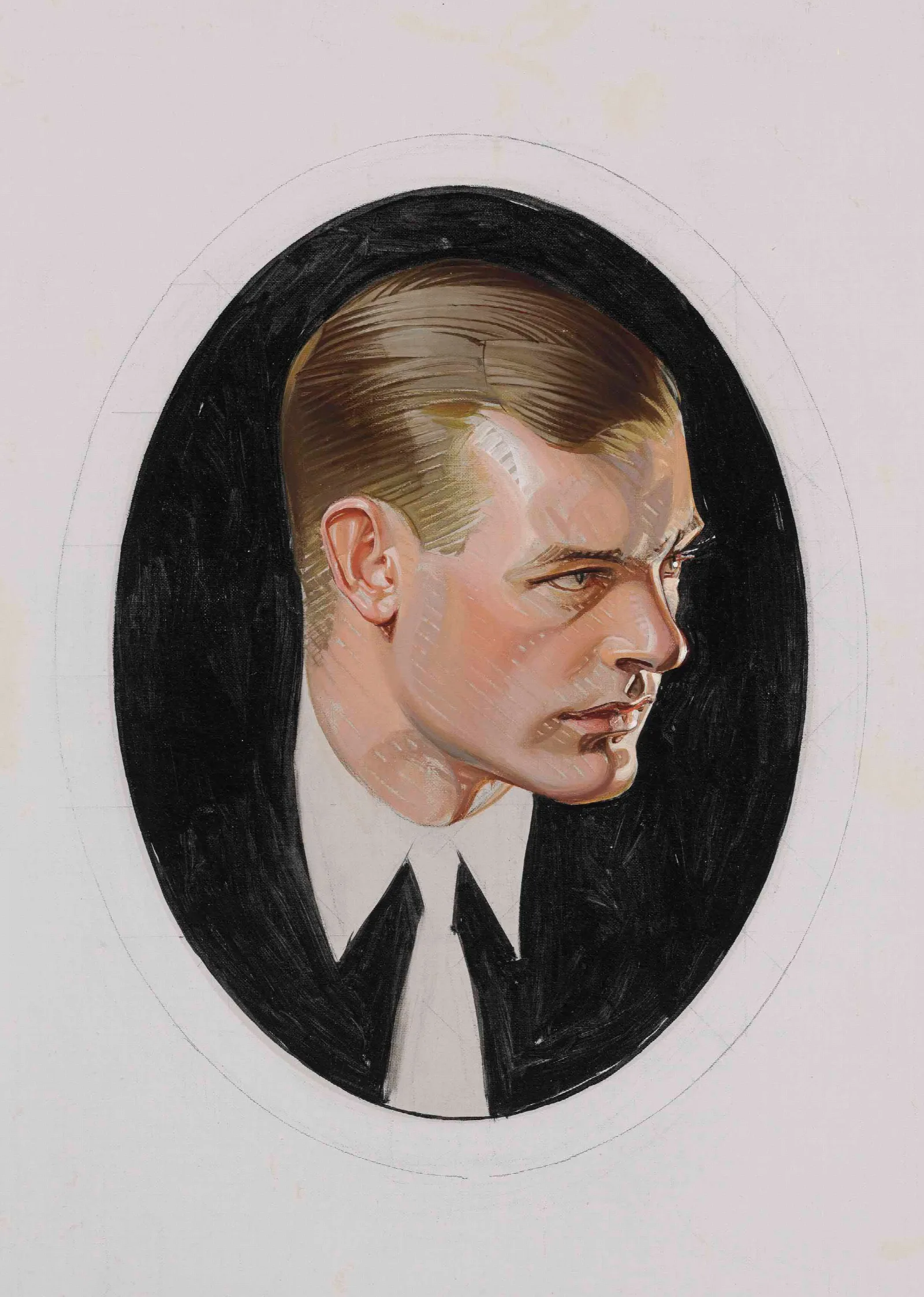 Arrow Collar Man Wall Art by Joseph Christian Leyendecker - Canvas Print