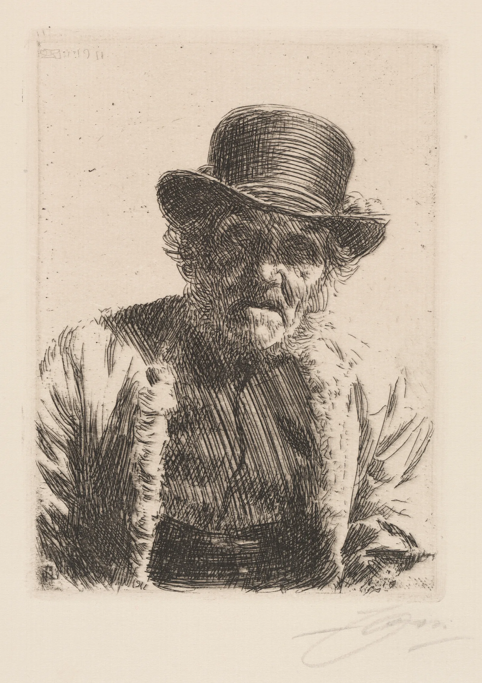 Beadle Wall Art by Anders Zorn - Canvas Print