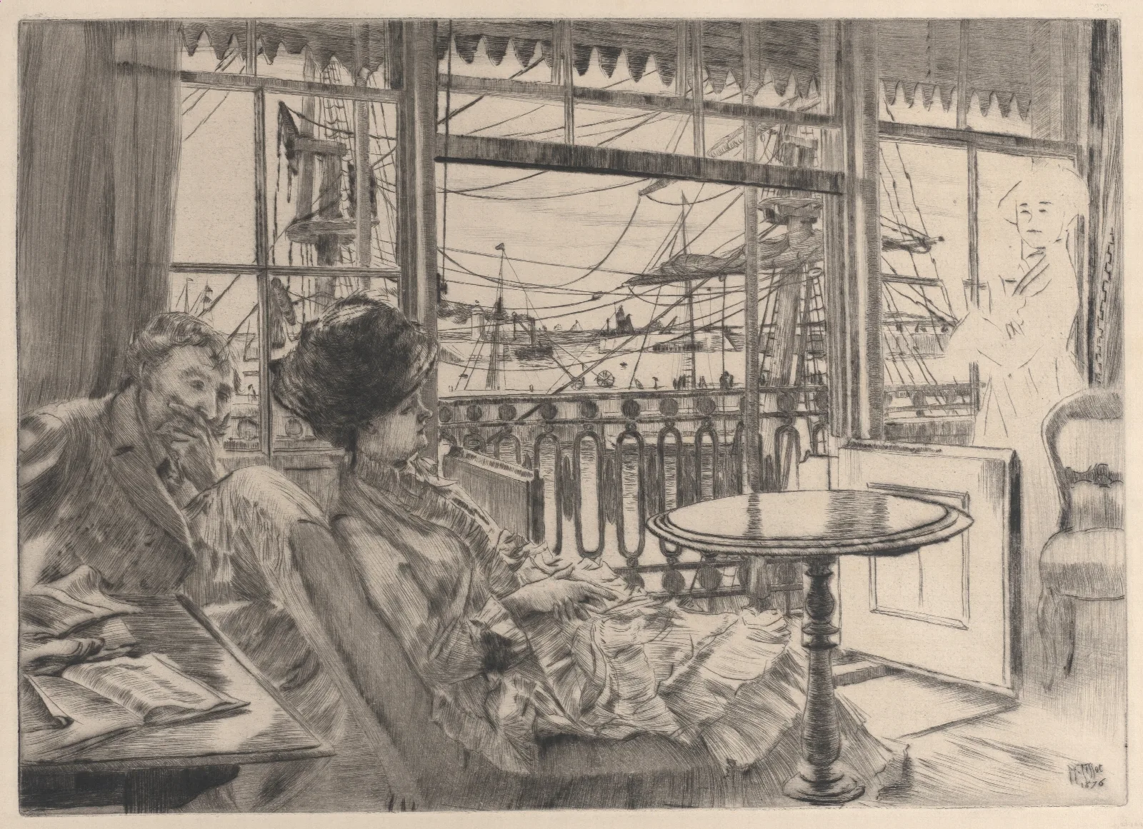 Ramsgate 2 Wall Art by James Tissot - Canvas Print