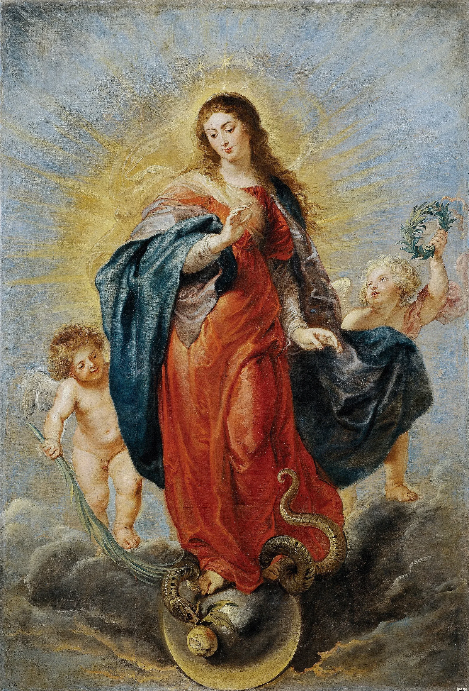 Immaculate Conception Wall Art by Peter Paul Rubens - Canvas Print