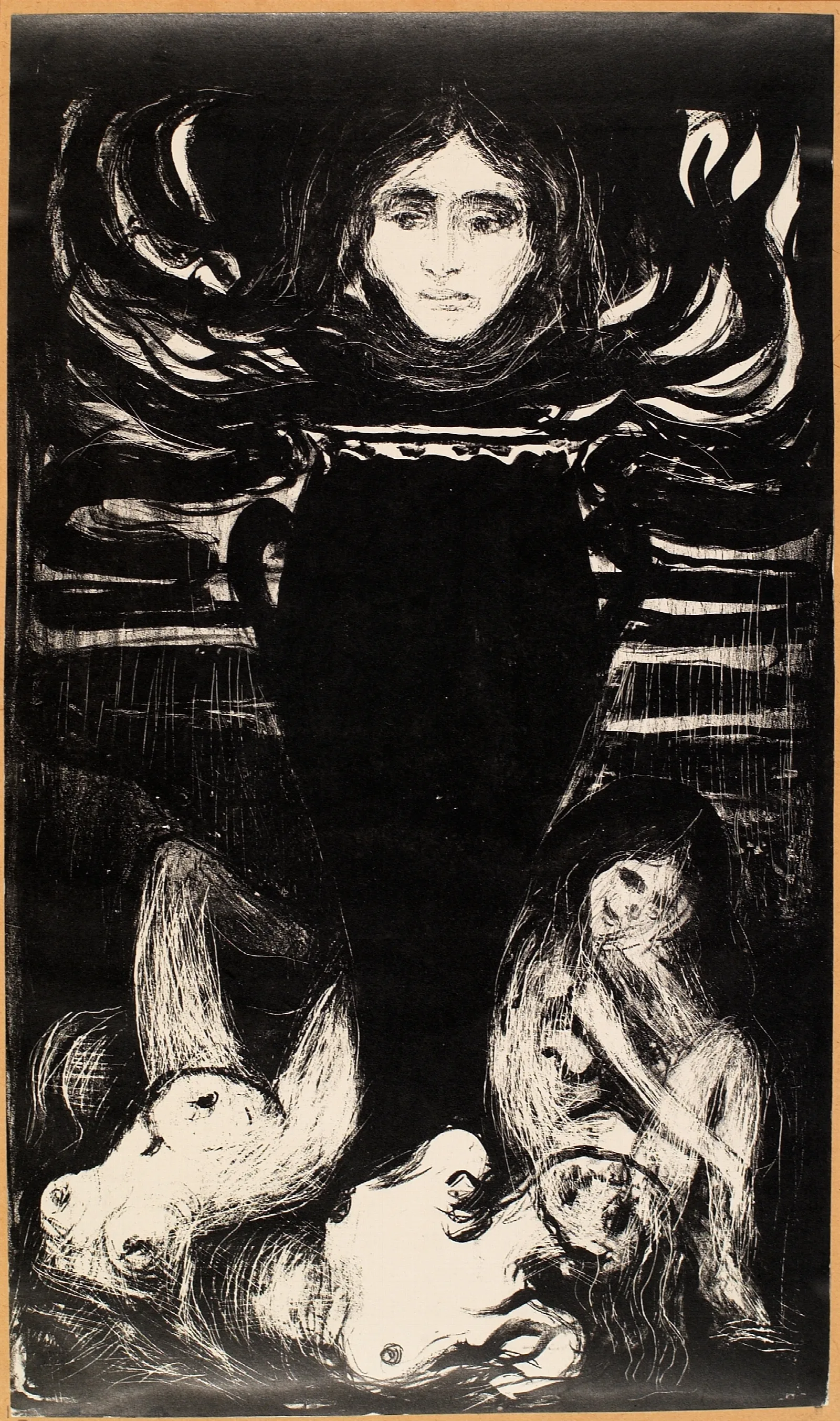 The Urn Wall Art by Edvard Munch - Canvas Print