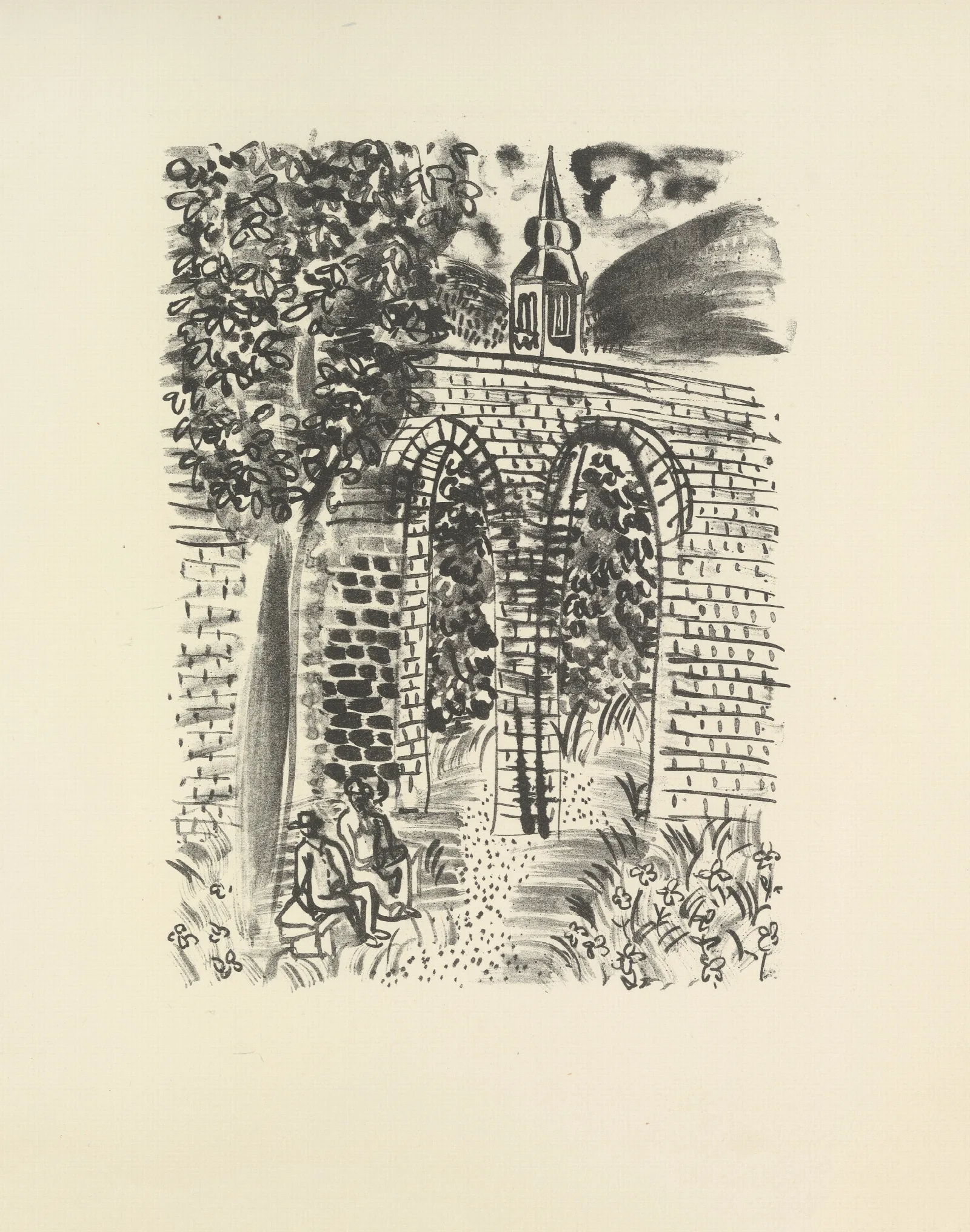 Le Poete Assassine Pl 02 Wall Art by Raoul Dufy - Canvas Print