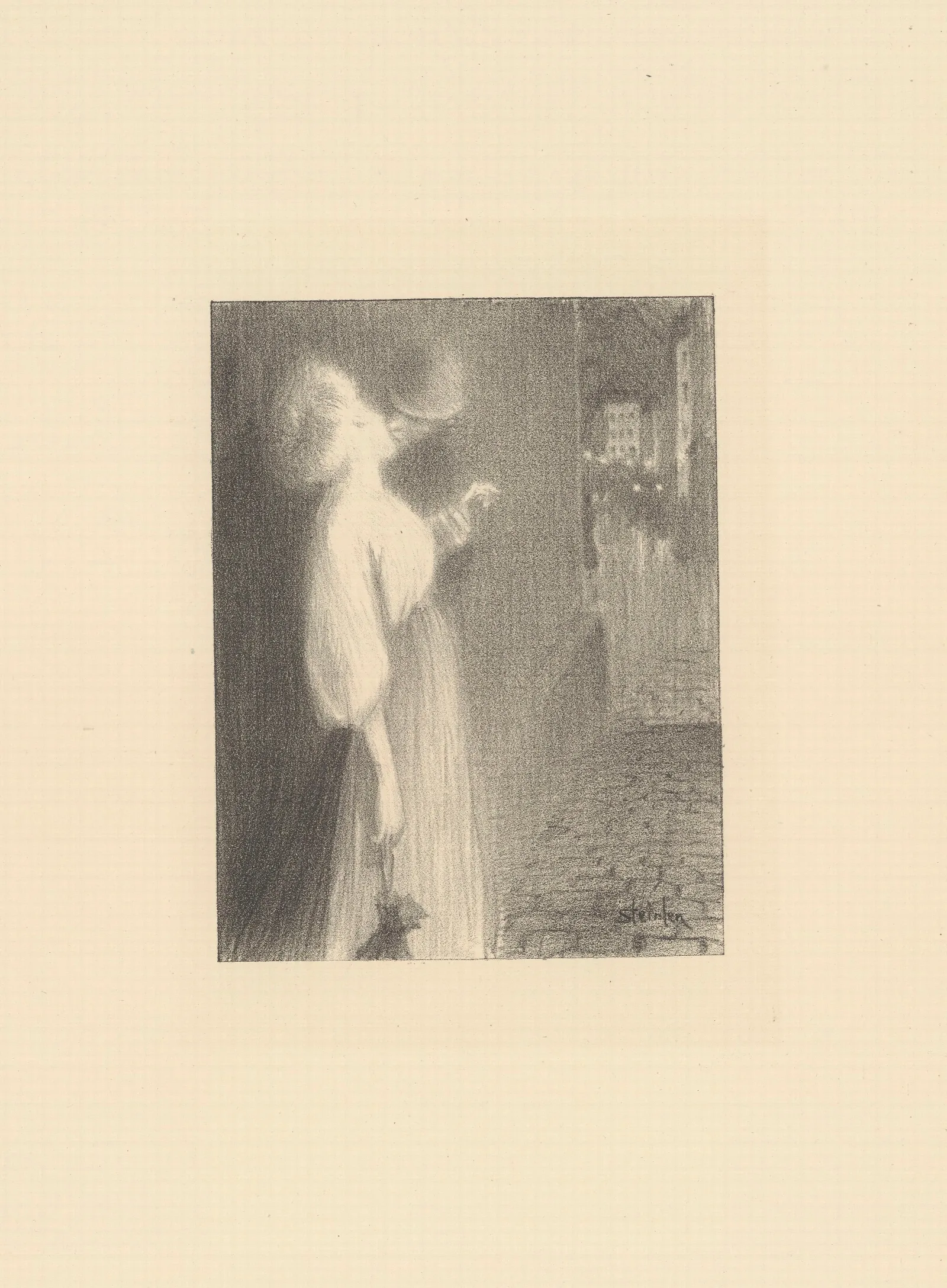 Tu Mapparus Wall Art by Théophile Alexandre Steinlen - Canvas Print