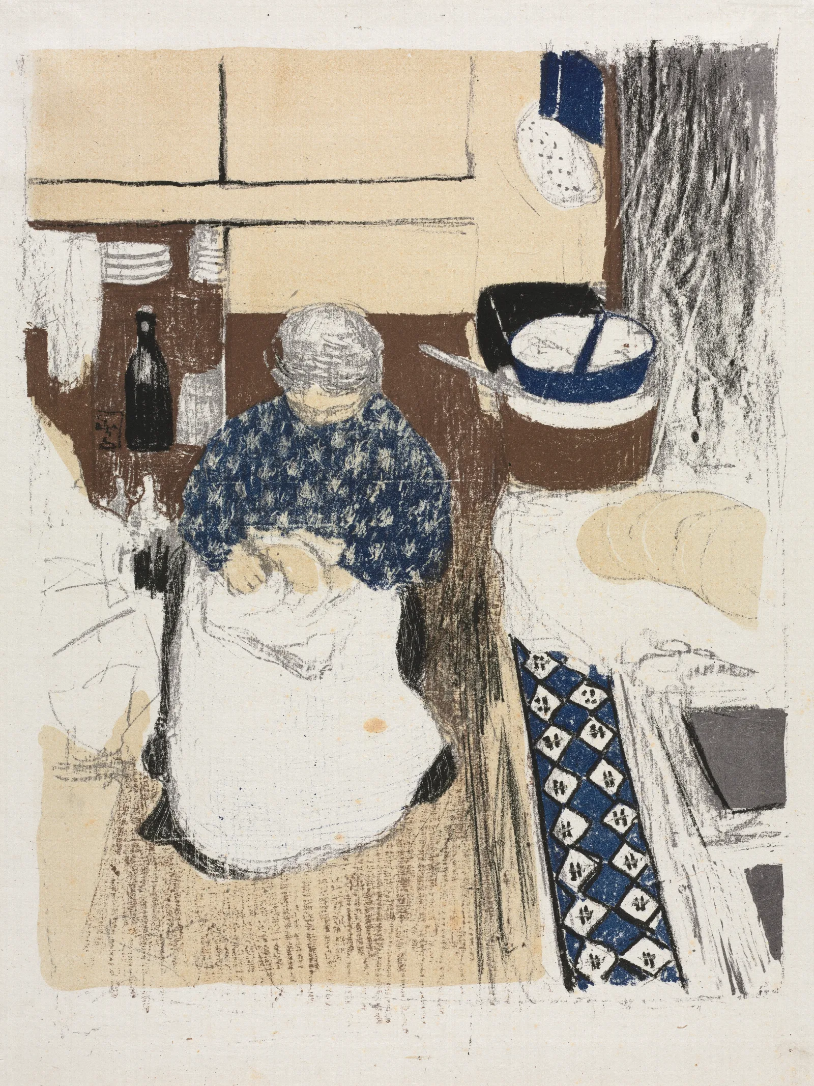 The Cook 2 Wall Art by Édouard Vuillard - Canvas Print