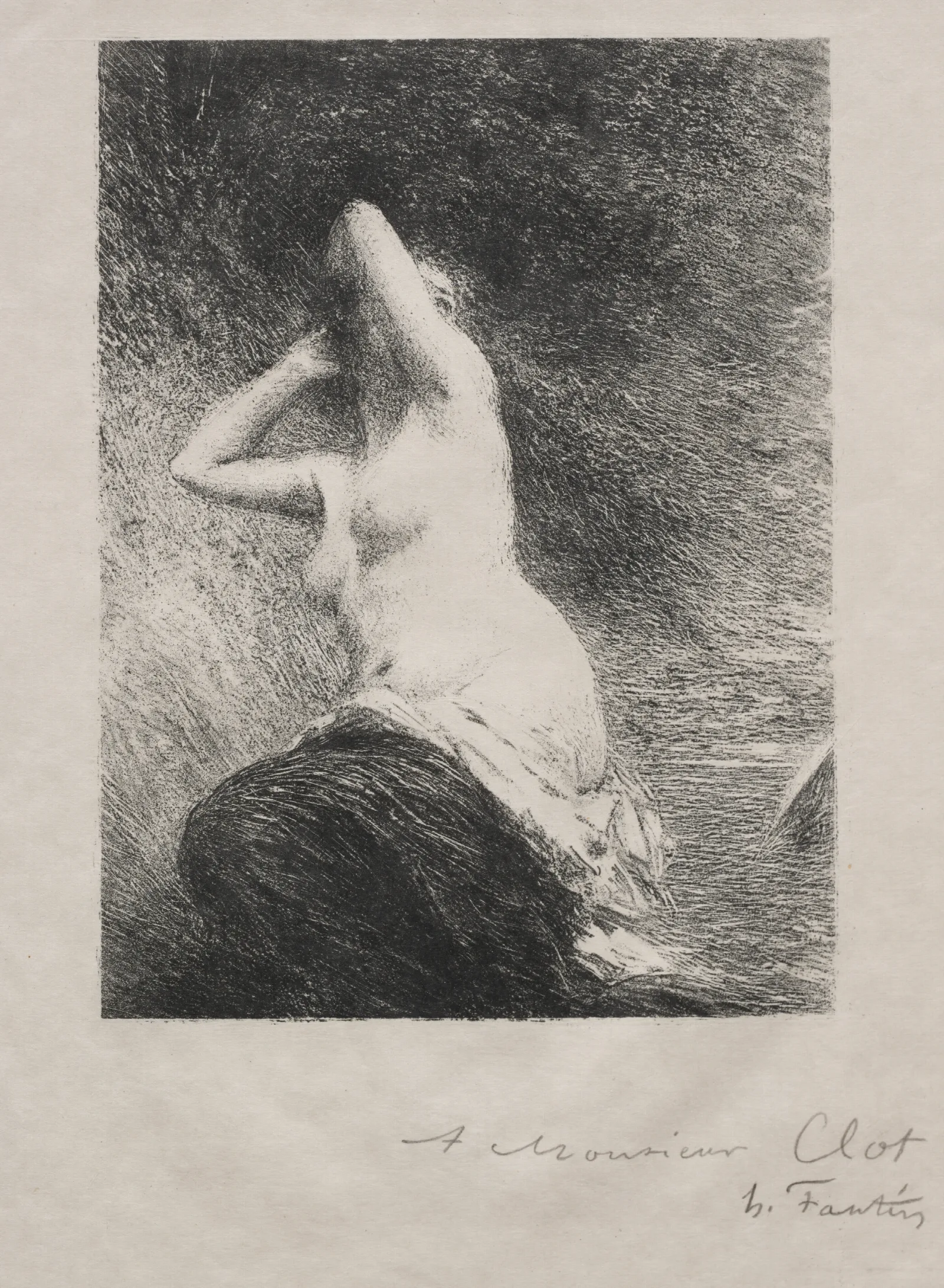 Ariadne 10 Wall Art by Henri Fantin-Latour - Canvas Print