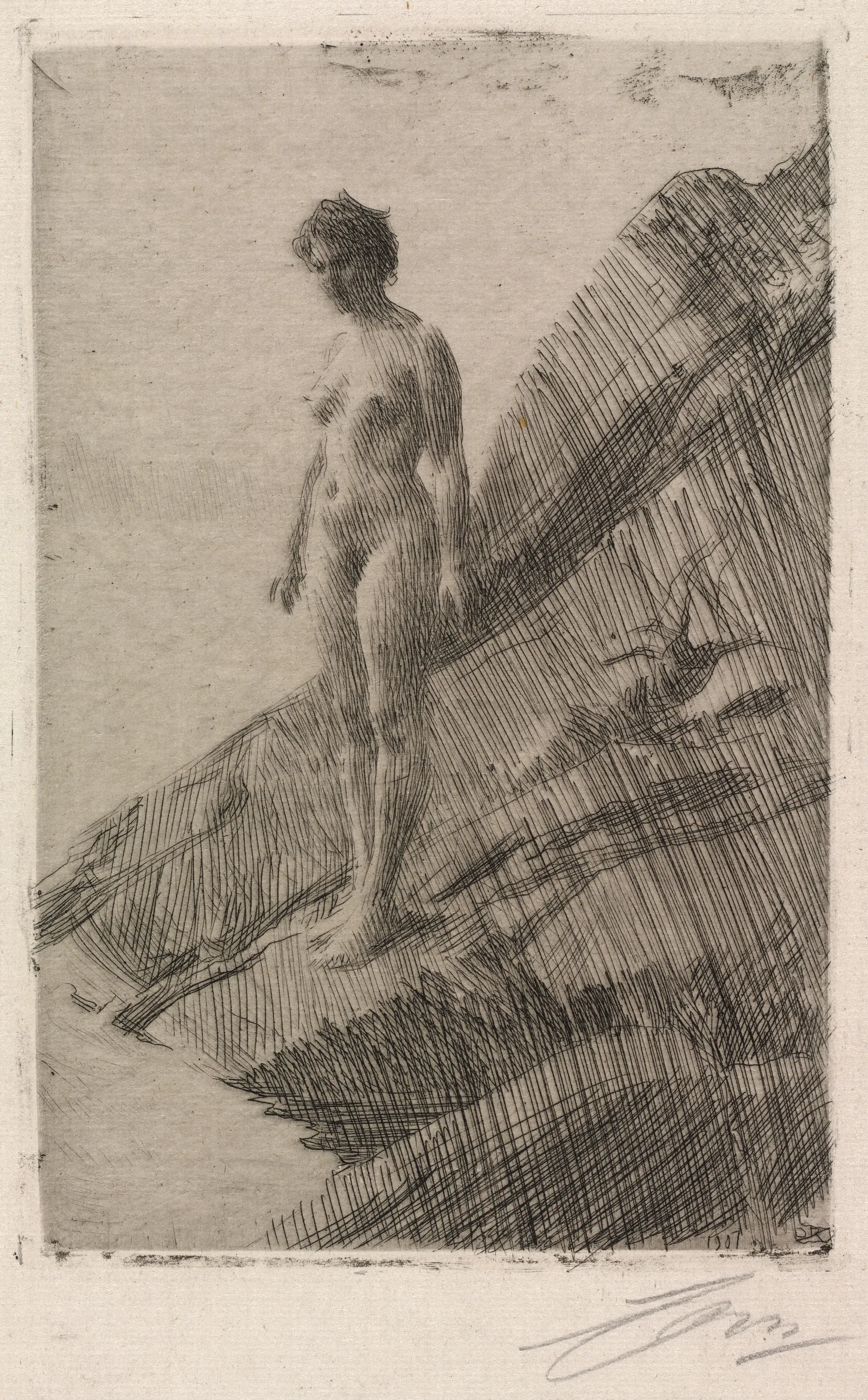 Edo Wall Art by Anders Zorn - Canvas Print