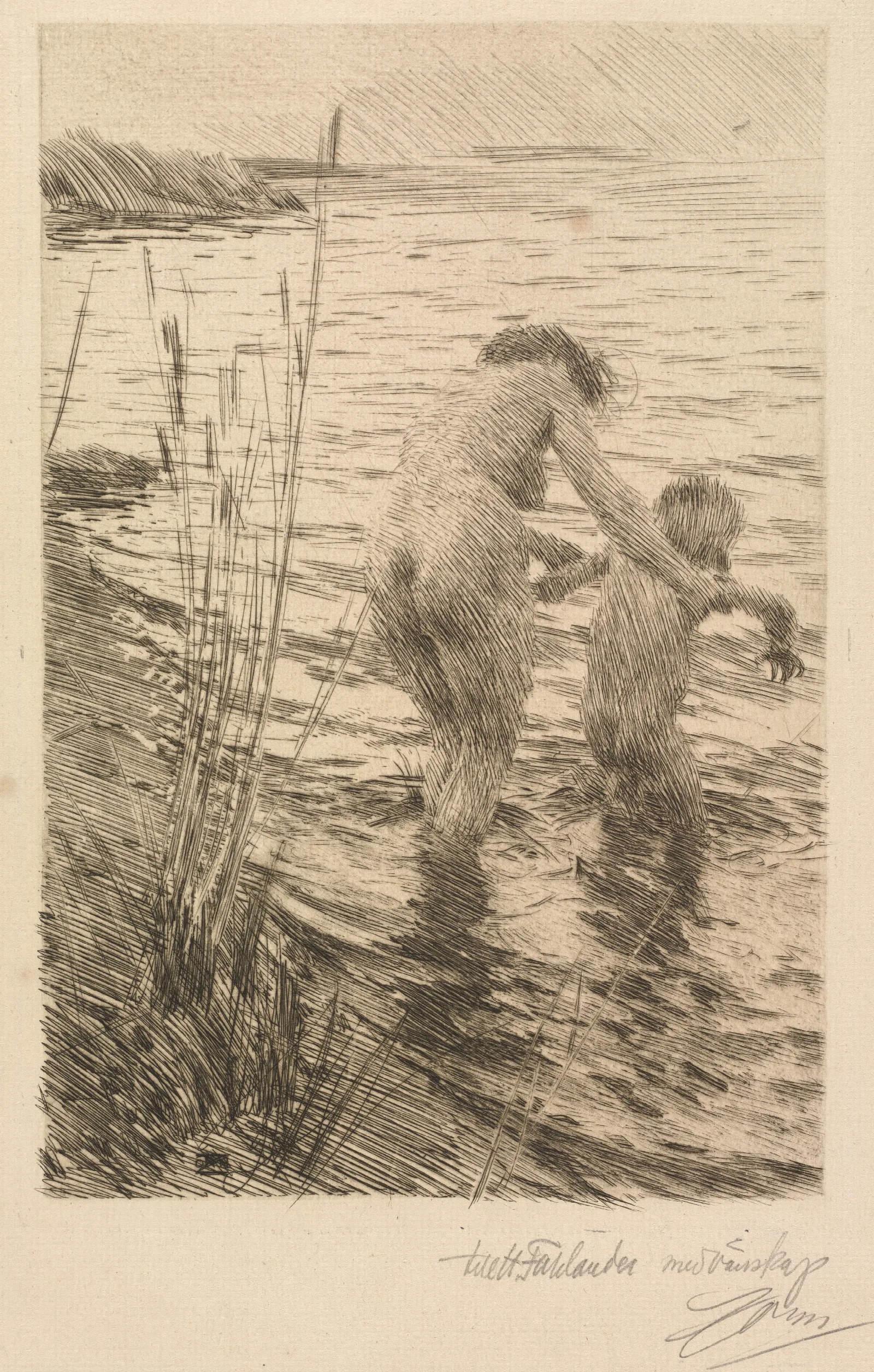 Premiere Wall Art by Anders Zorn - Canvas Print