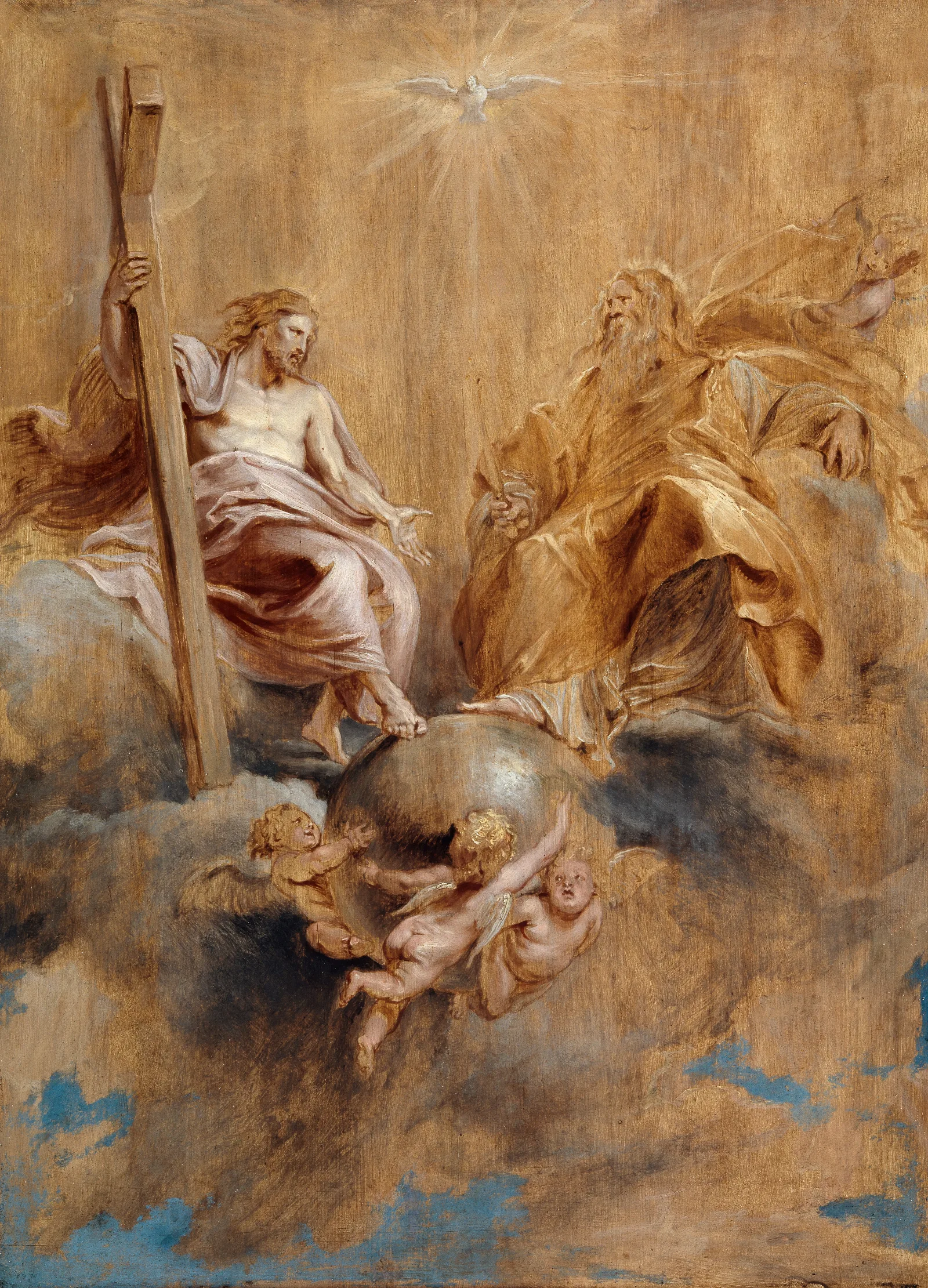 The Holy Trinity Wall Art by Peter Paul Rubens - Canvas Print