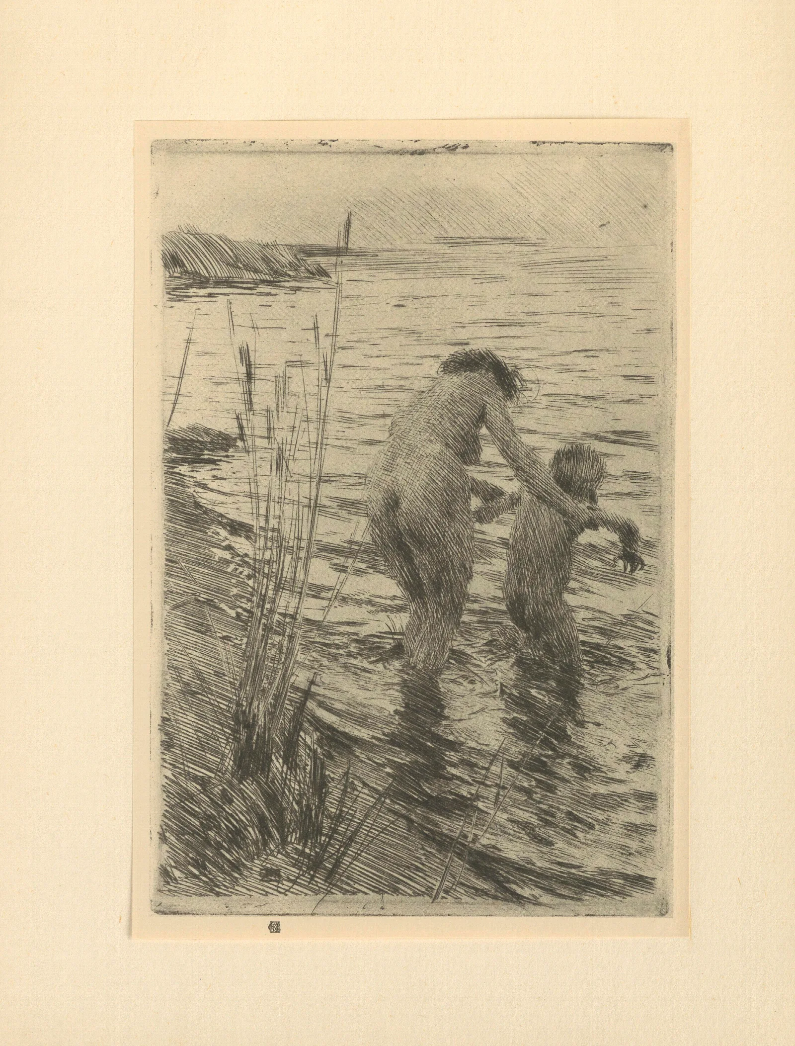 Une Premiere 2 Wall Art by Anders Zorn - Canvas Print