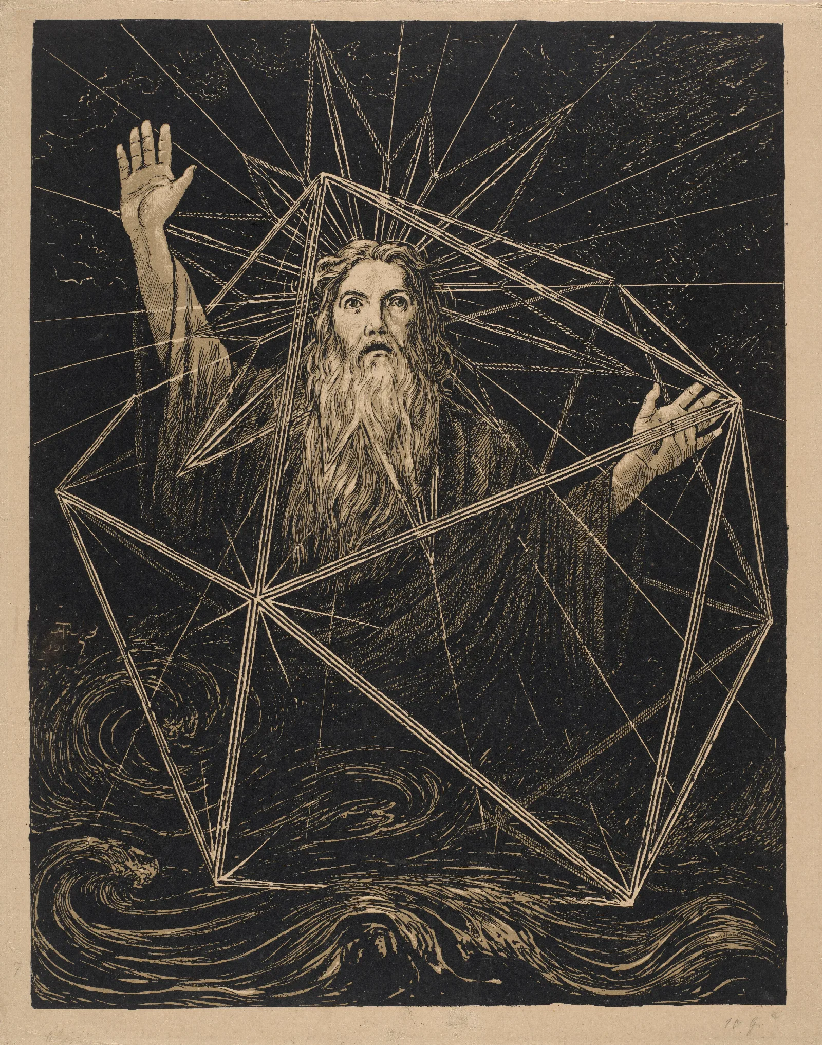 Creator Wall Art by Hans Thoma - Canvas Print