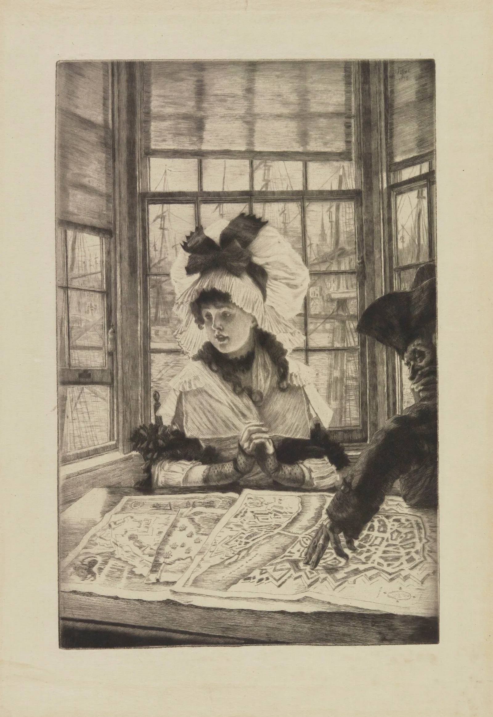 Histoire Ennuyeuse Wall Art by James Tissot - Canvas Print
