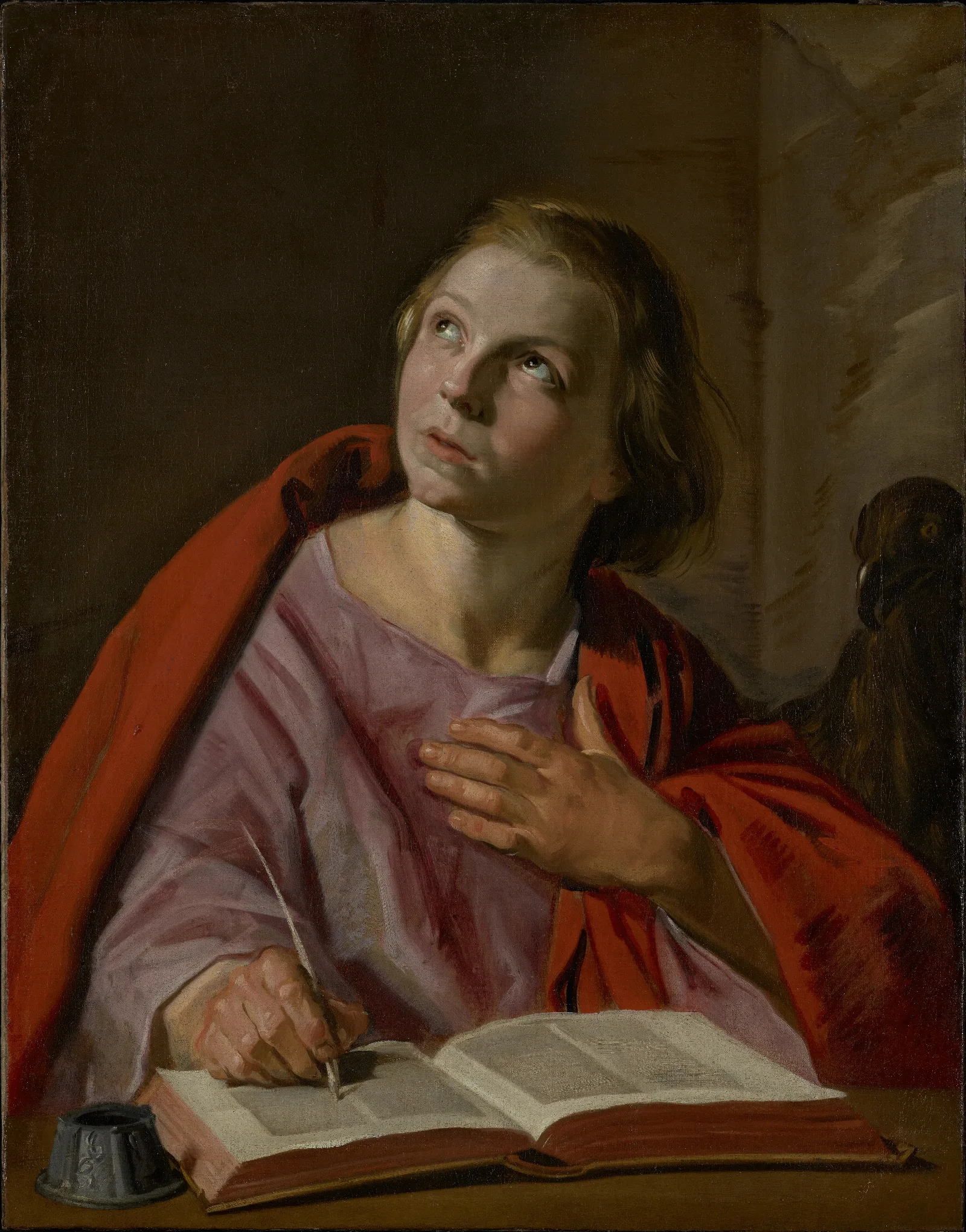 Saint John The Evangelist Wall Art by Frans Hals - Canvas Print