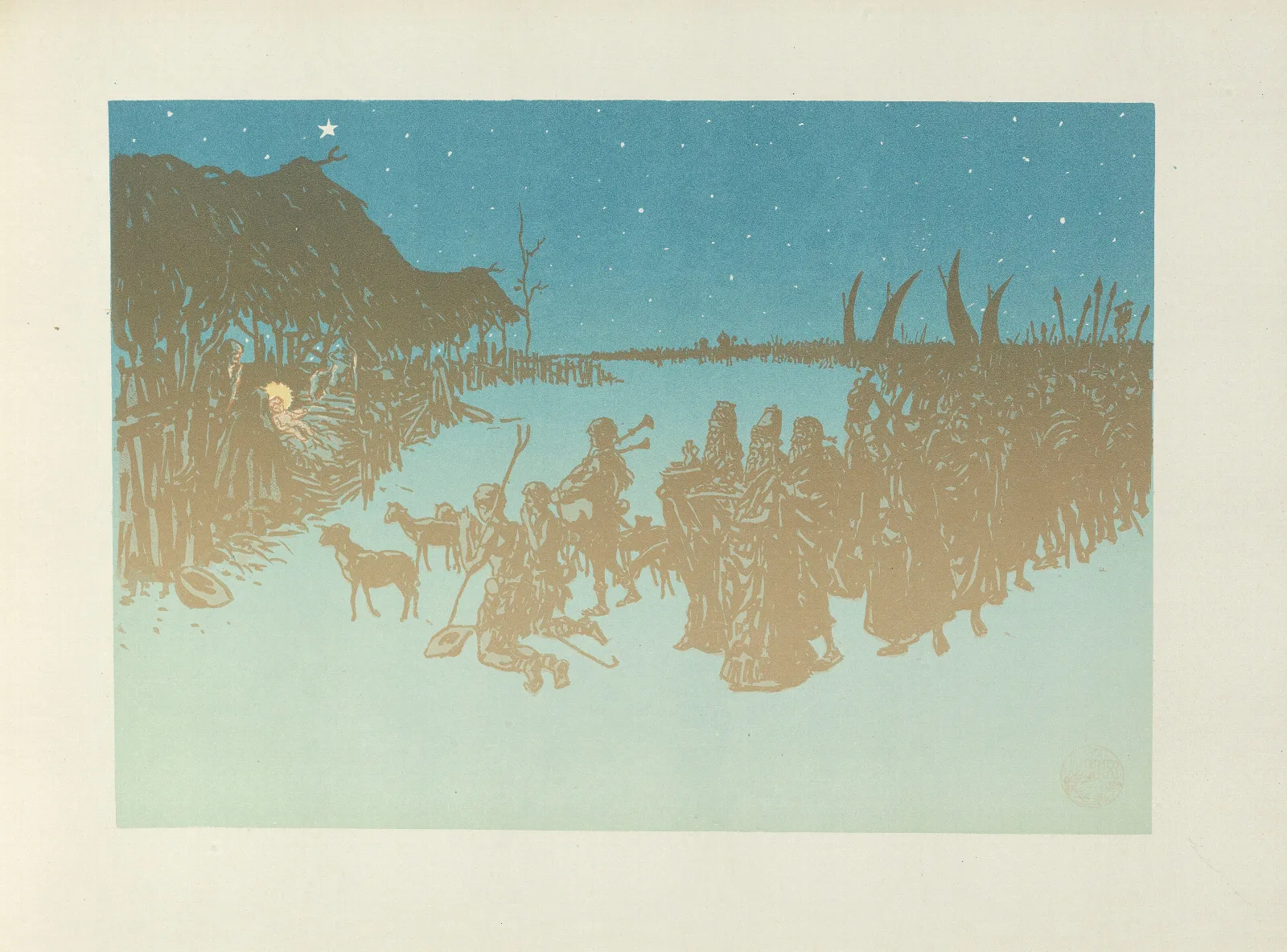Ladoration Wall Art by Henri Rivière - Canvas Print