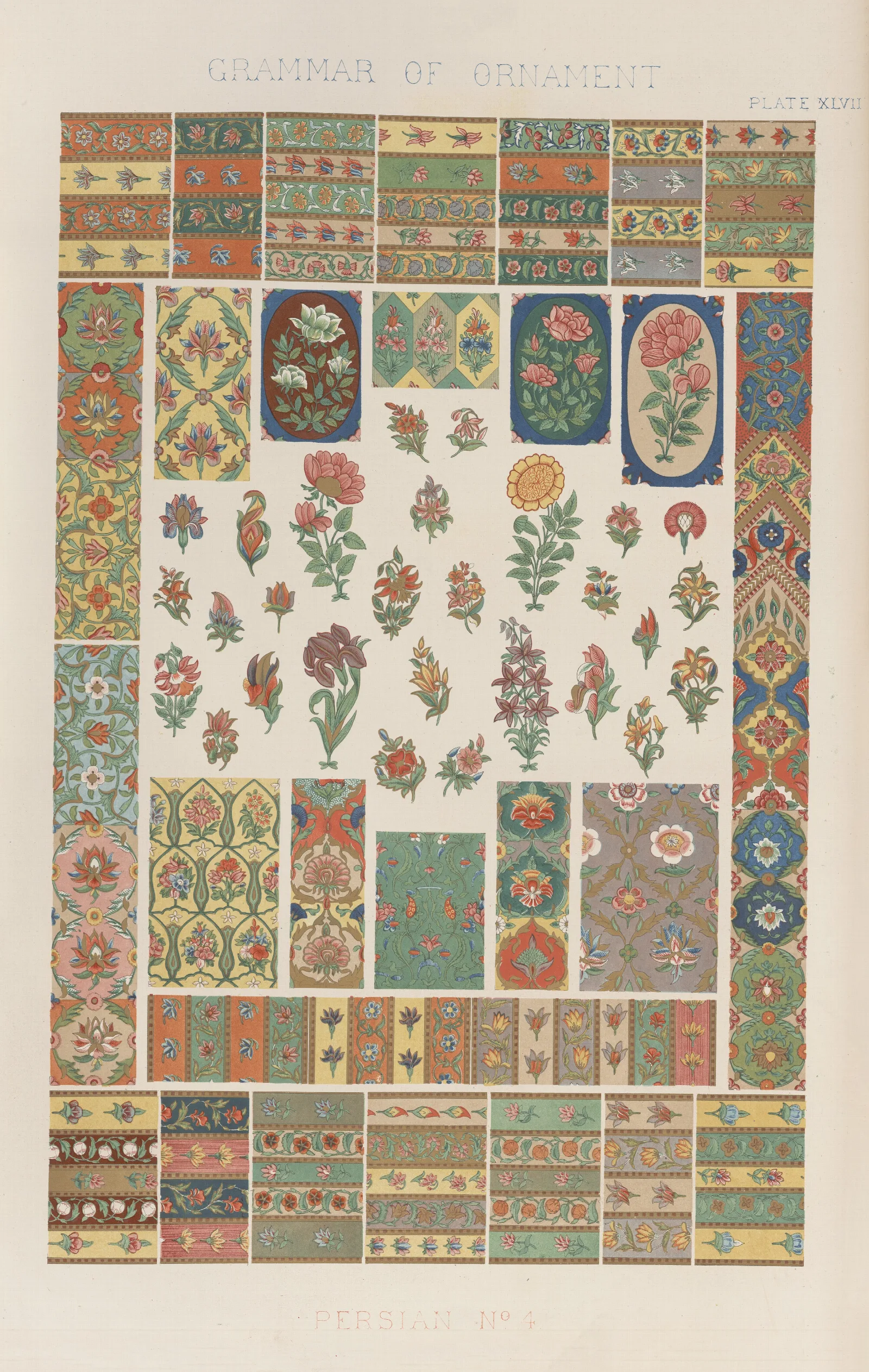 Persian No 4 2 Wall Art by Owen Jones - Canvas Print